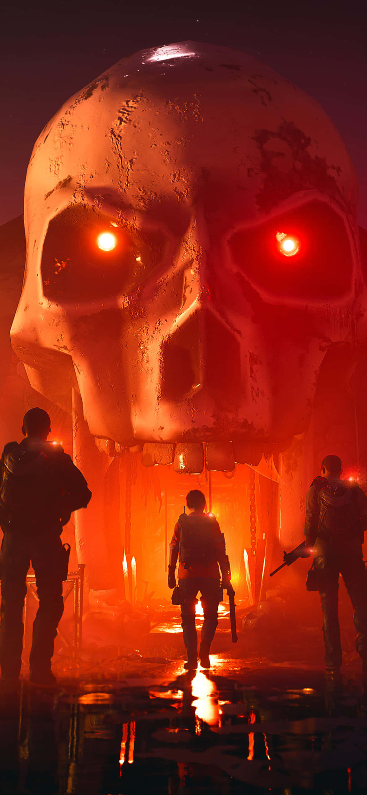 ยกระดับประสบการณ์เกมของคุณด้วย iPhone Xs Max และ The Division วอลเปเปอร์