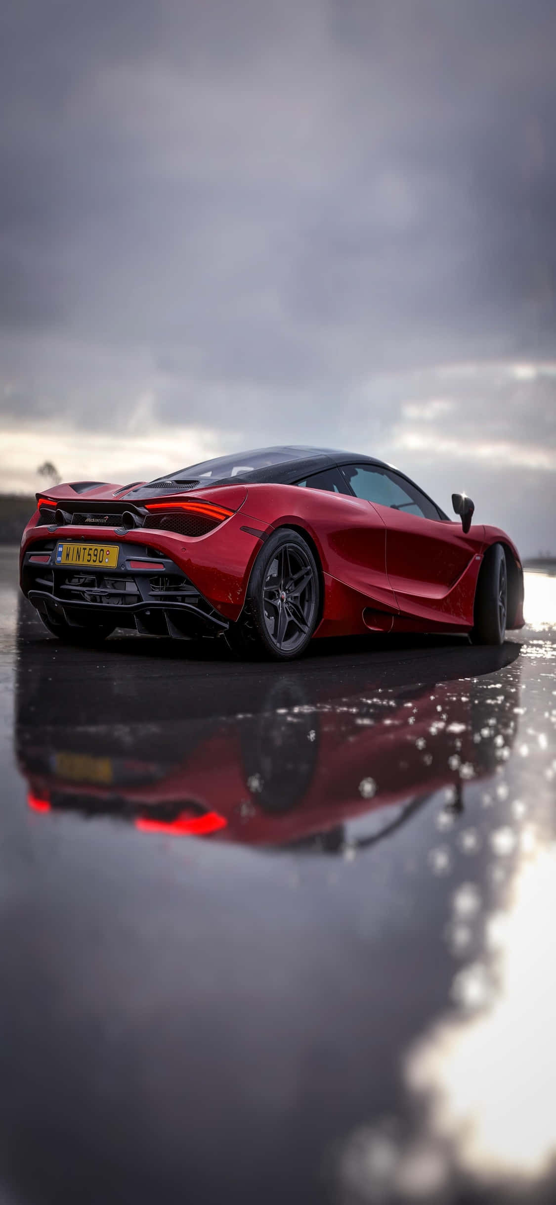 สัมผัสความเร็วและความหรูหราของ iPhone Xs McLaren 720s วอลเปเปอร์