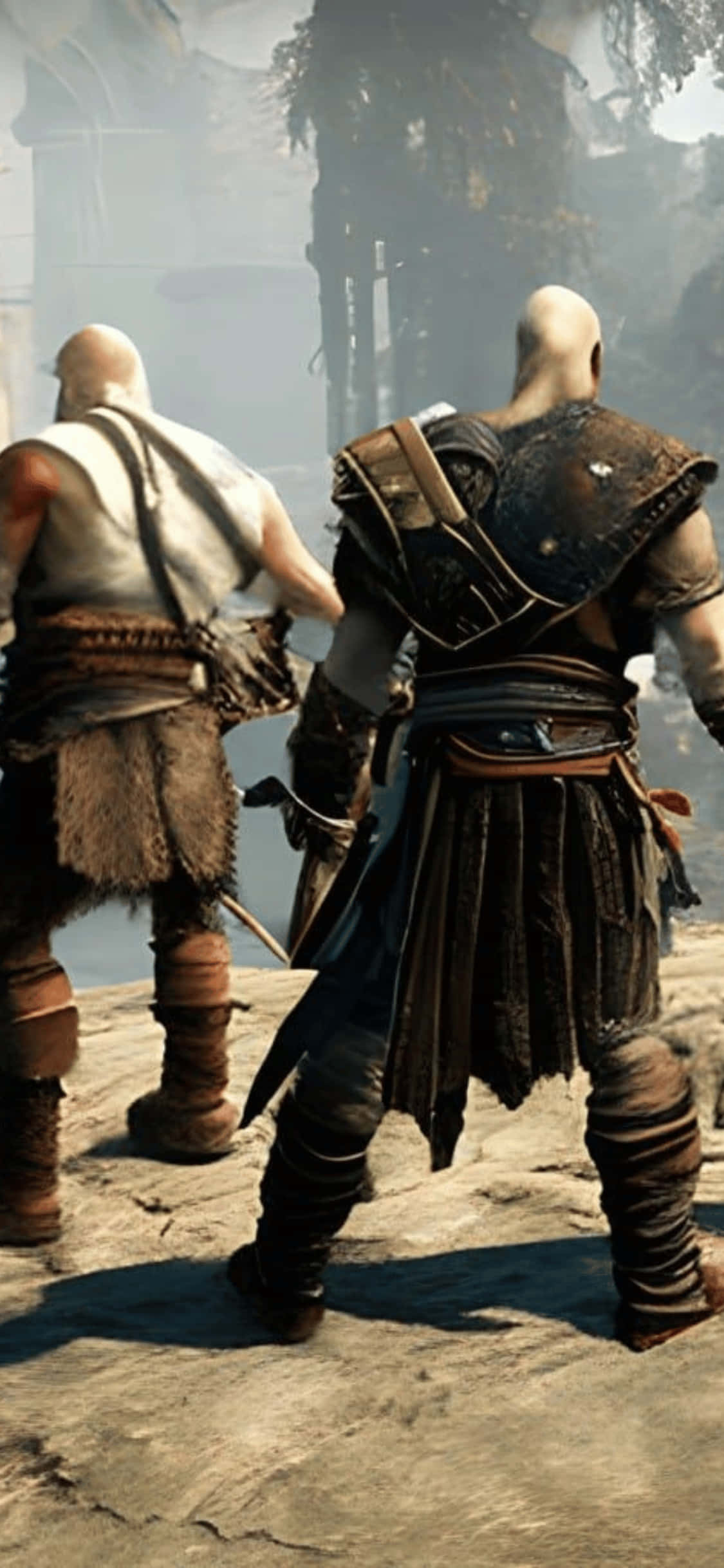 สัมผัสประสบการณ์เกมสุดเข้มข้นบน iPhone Xs ของคุณกับ Mordhau วอลเปเปอร์