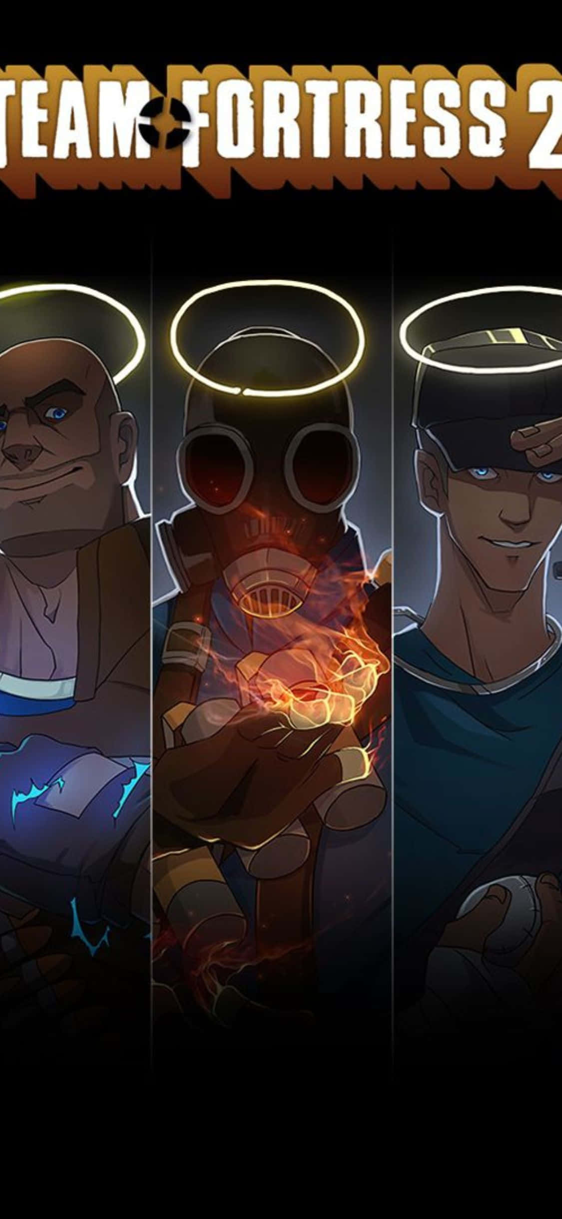 iPhone XS Team Fortress 2 ภาพรวมตัวละคร พื้นหลัง แฟนอาร์ต วอลเปเปอร์