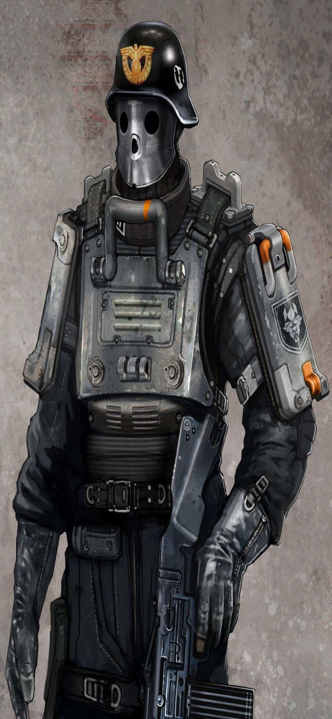 พร้อมสำหรับการผจญภัยเกมมิ่งกับ iPhone Xs และ Wolfenstein II หรือยัง? วอลเปเปอร์