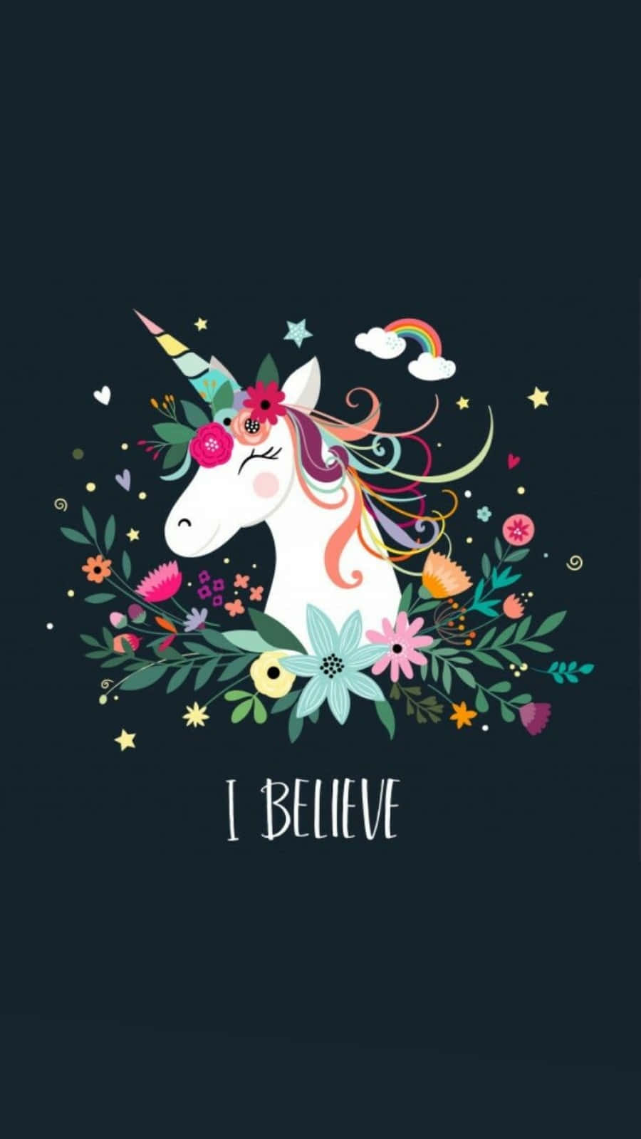 iPhone ยูนิคอร์น — น่ารัก วอลเปเปอร์