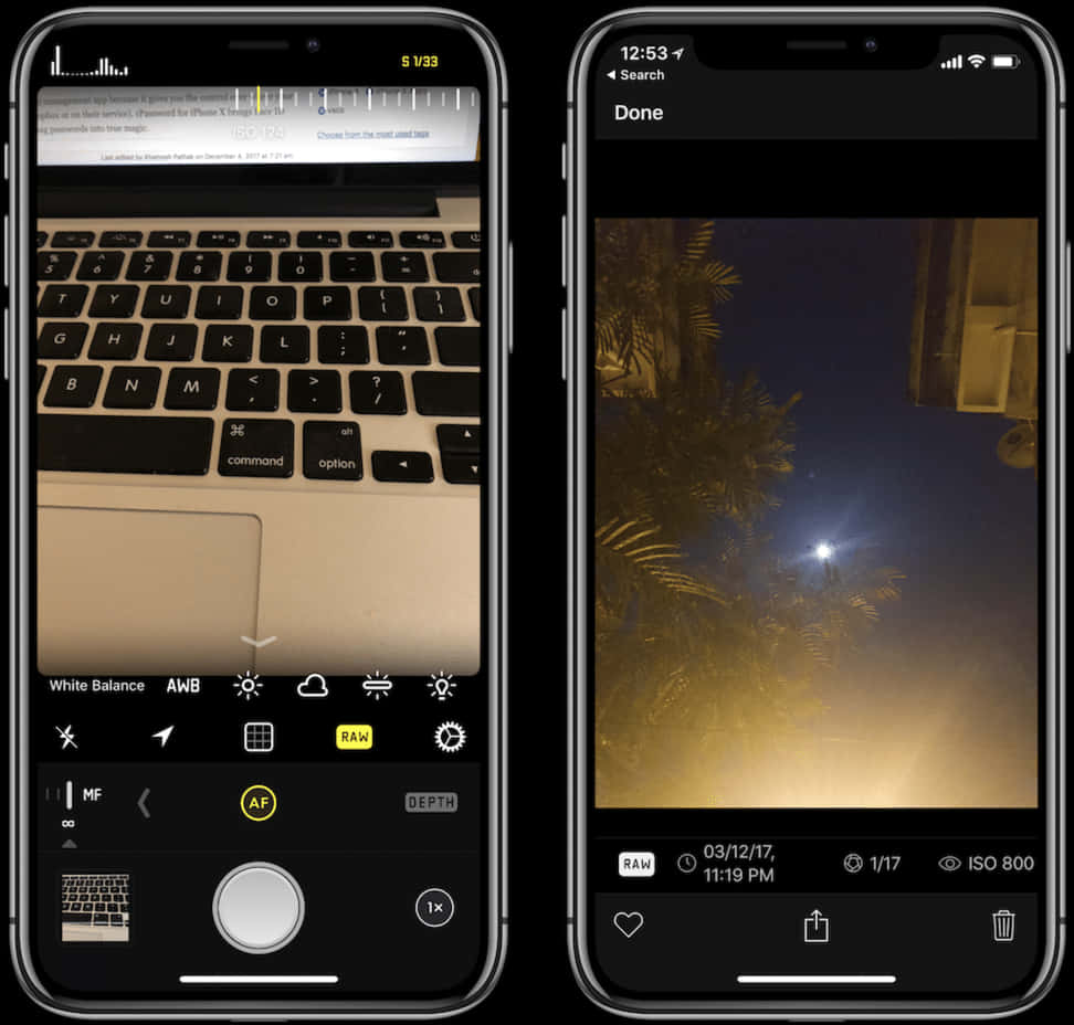กล้อง iPhone12 ถ่ายภาพกลางคืน วอลเปเปอร์