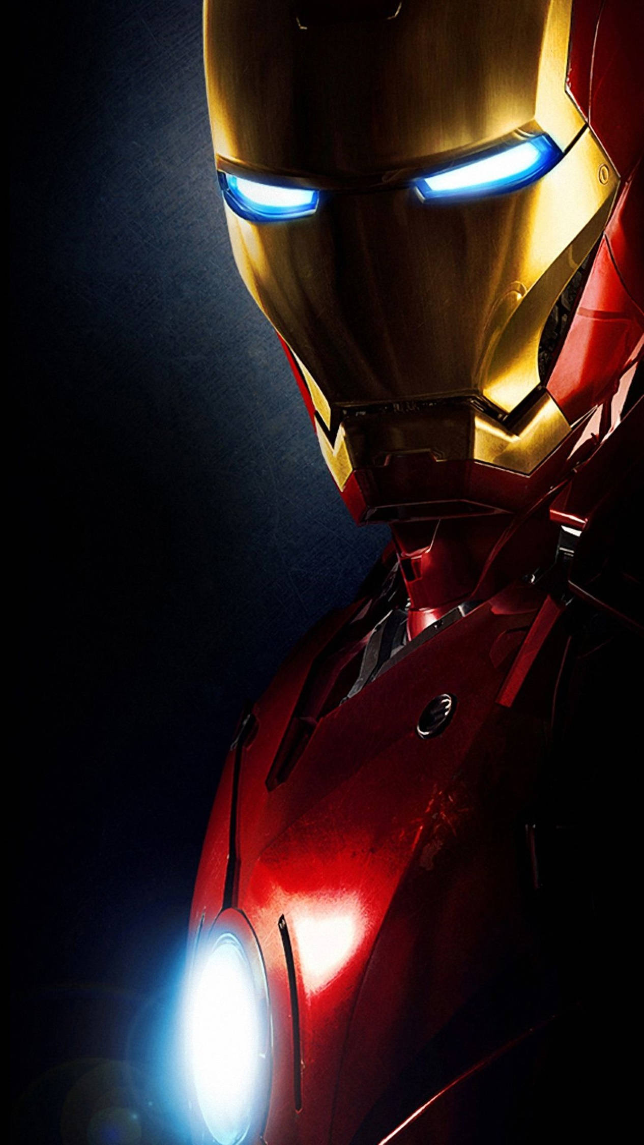 Iron Man 4K iPhone ดวงตาเรืองแสง — ไอรอนแมน วอลเปเปอร์