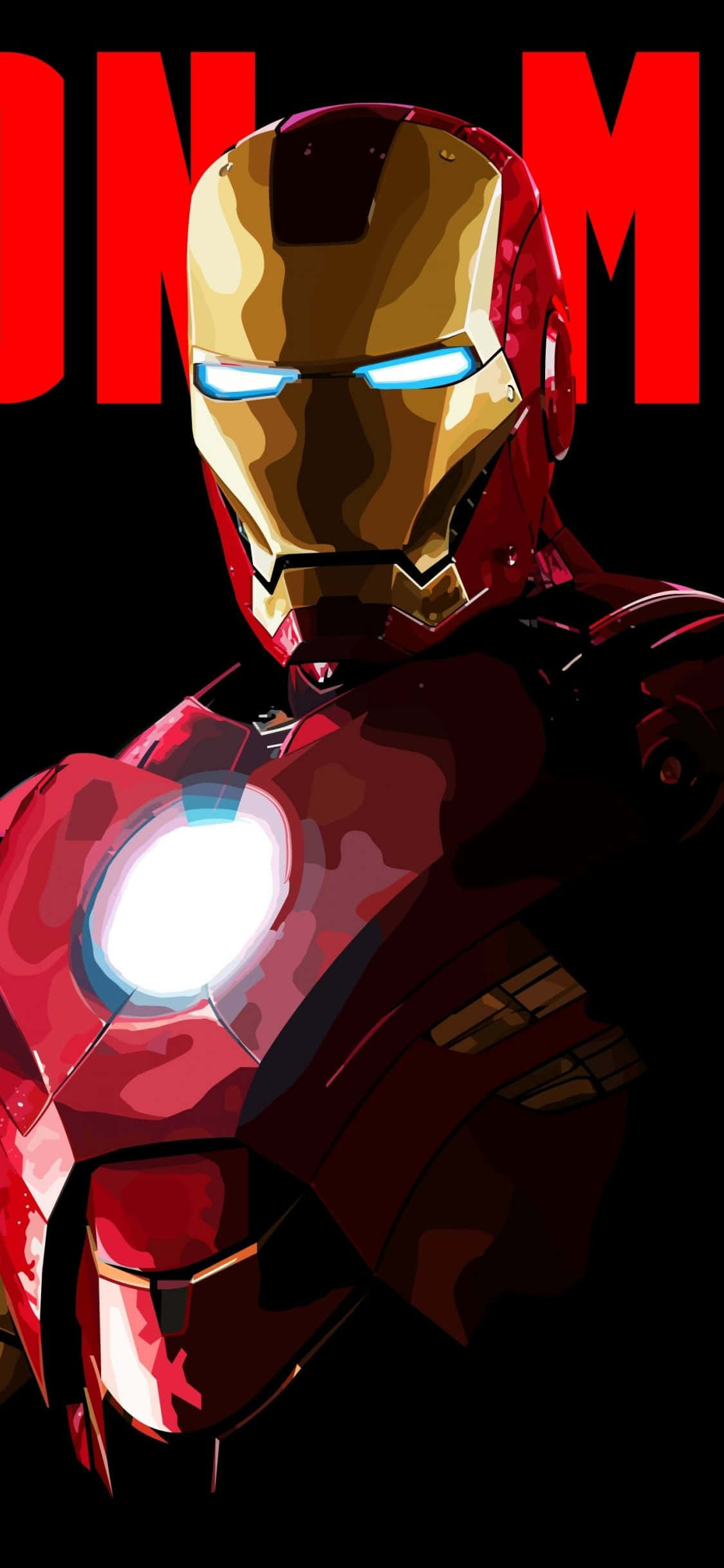 อัพเกรดโทรศัพท์ของคุณด้วย Iron Man iPhone X วอลเปเปอร์