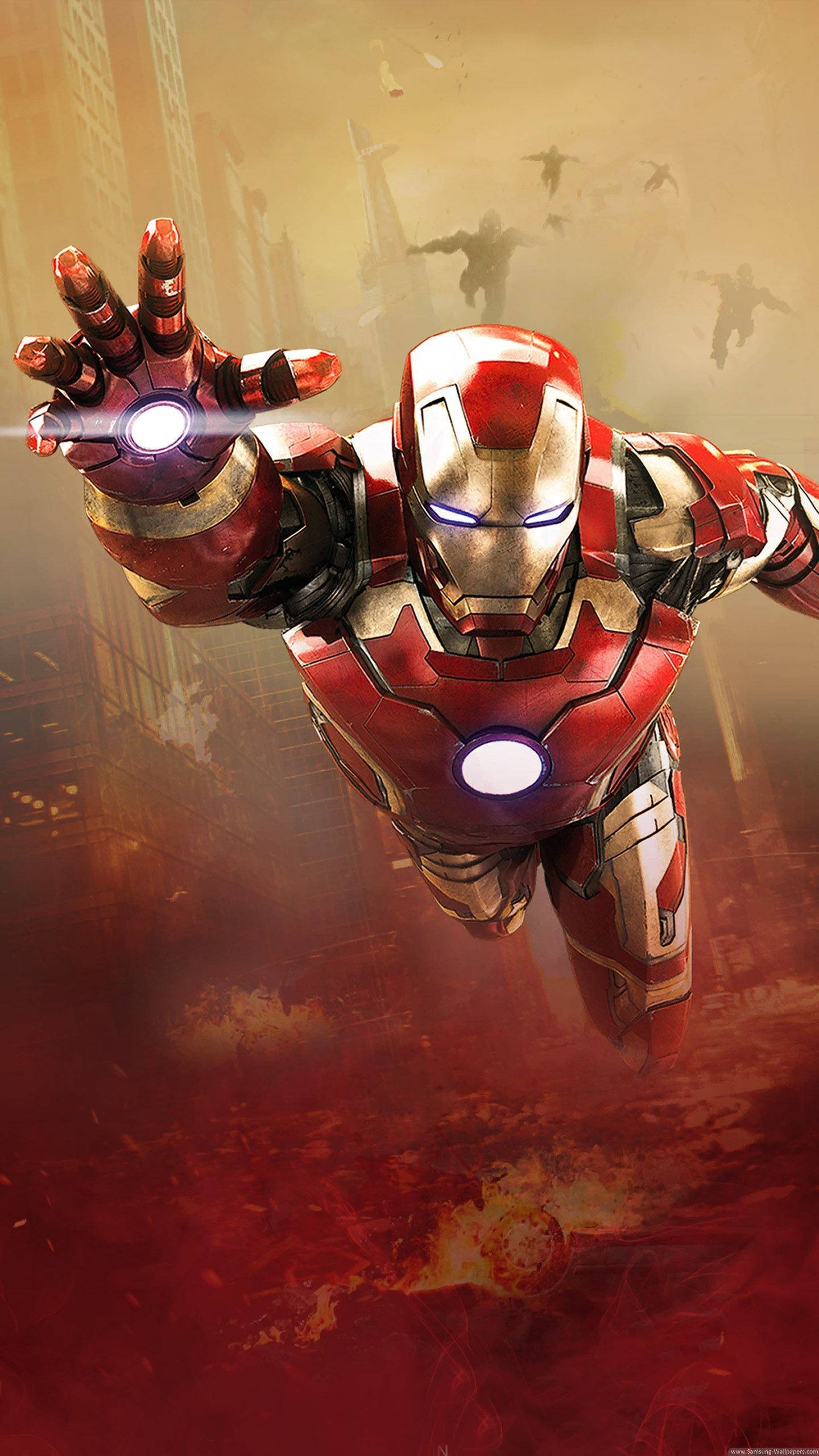 โปสเตอร์หนัง Iron Man สำหรับมือถือ วอลเปเปอร์