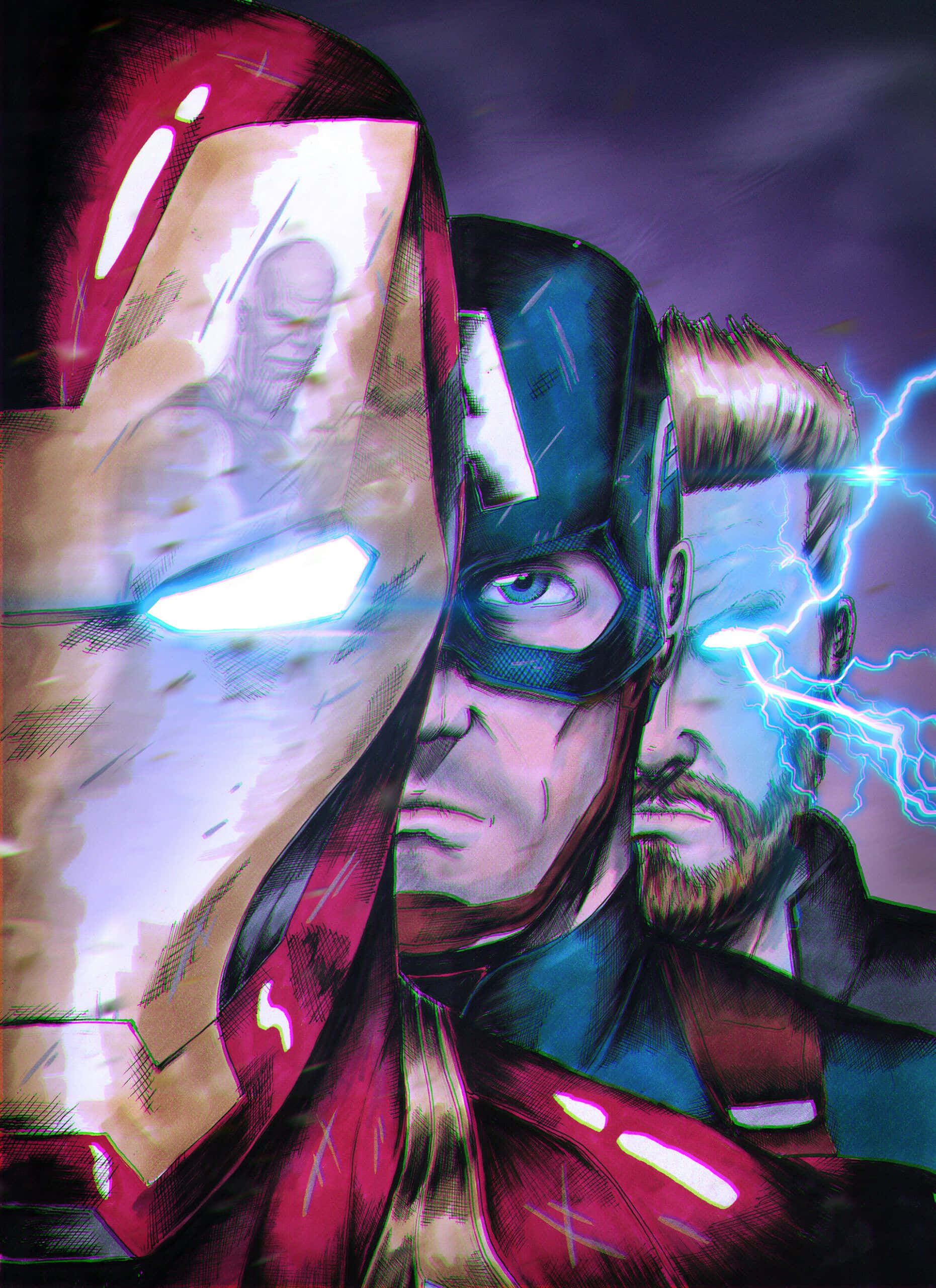 Iron Man ปะทะ Thor ในศึกครั้งยิ่งใหญ่! วอลเปเปอร์