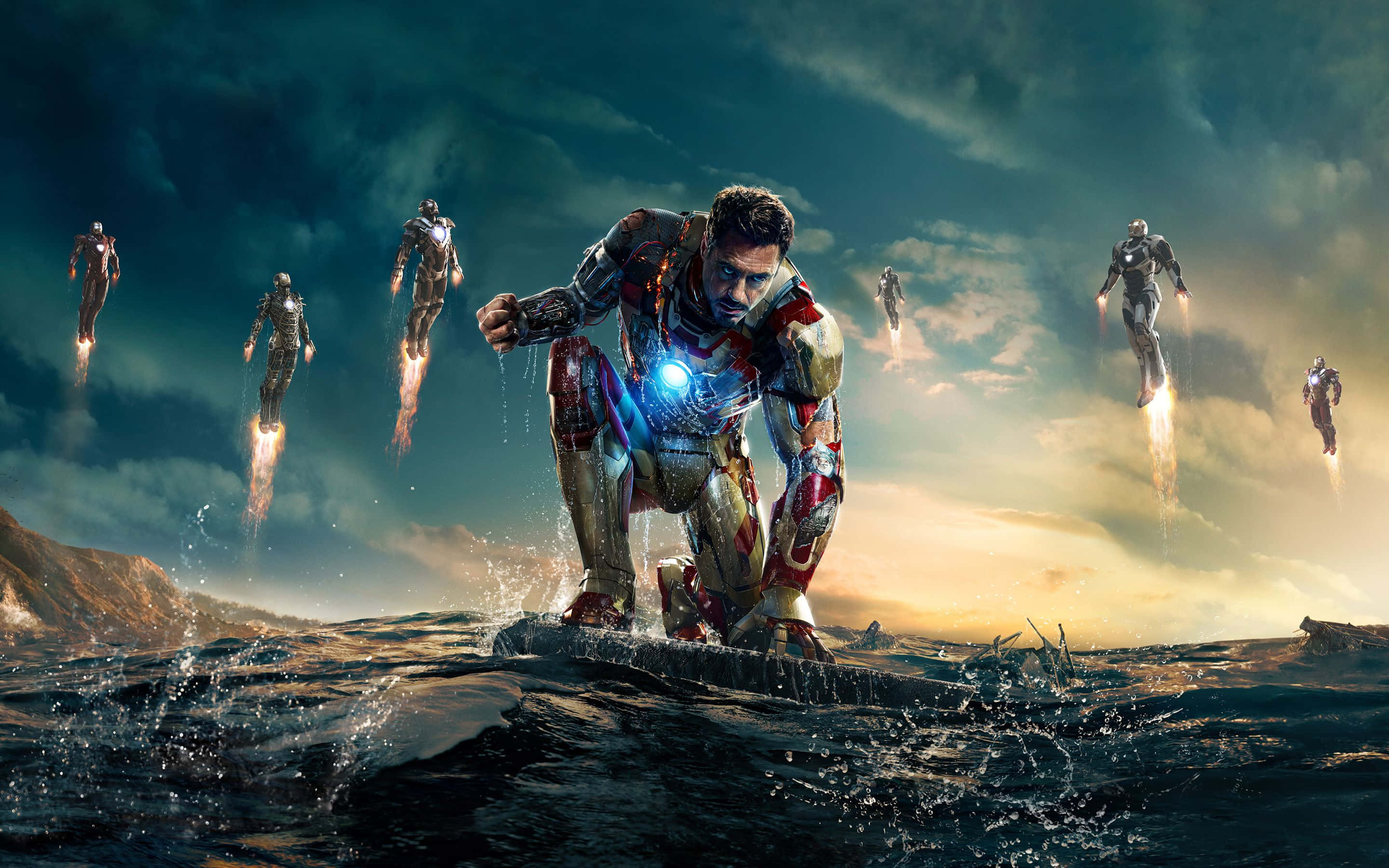 พื้นหลัง Iron Man วอลเปเปอร์