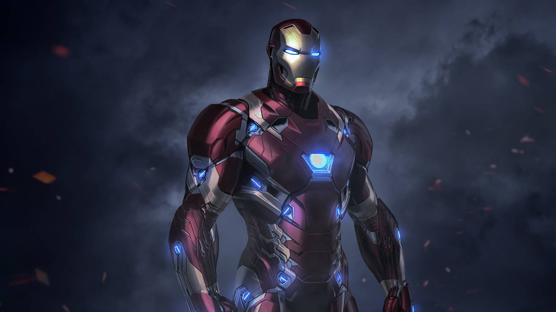 Ironman ฮีโร่มาร์เวล มุมด้านข้าง HD วอลเปเปอร์