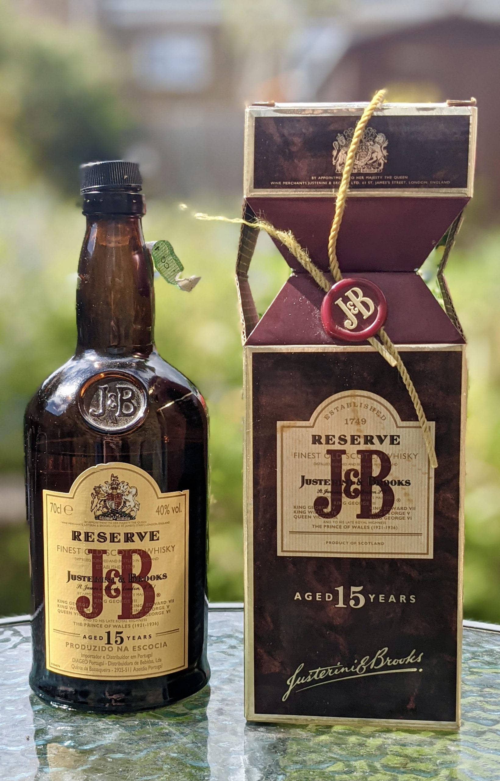 J&B Reserve อายุ 15 ปี วอลเปเปอร์
