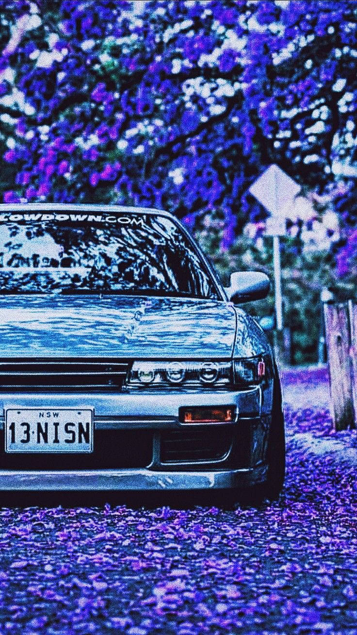 JDM สุนทรียภาพกับดอกซากุระ วอลเปเปอร์