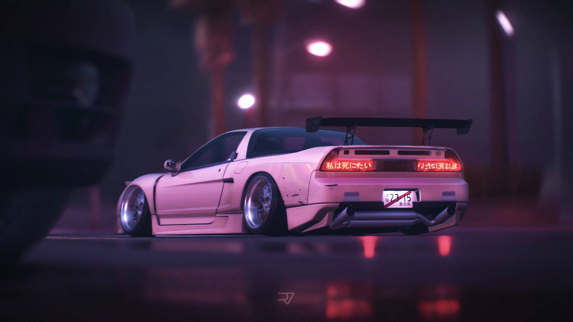 JDM สไตล์ Acura NSX วอลเปเปอร์