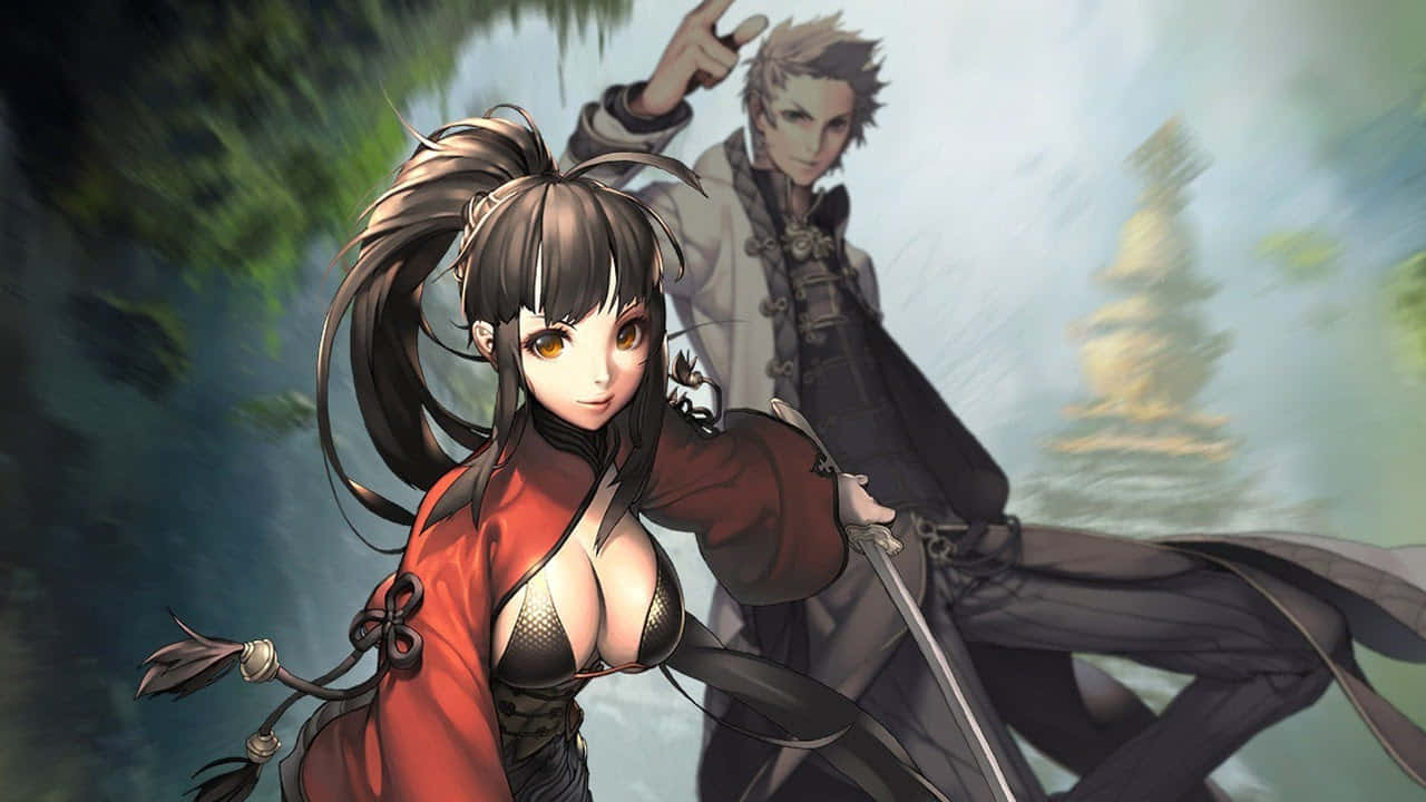 Jin สายลับหญิง Blade And Soul อนิเมะ วอลเปเปอร์