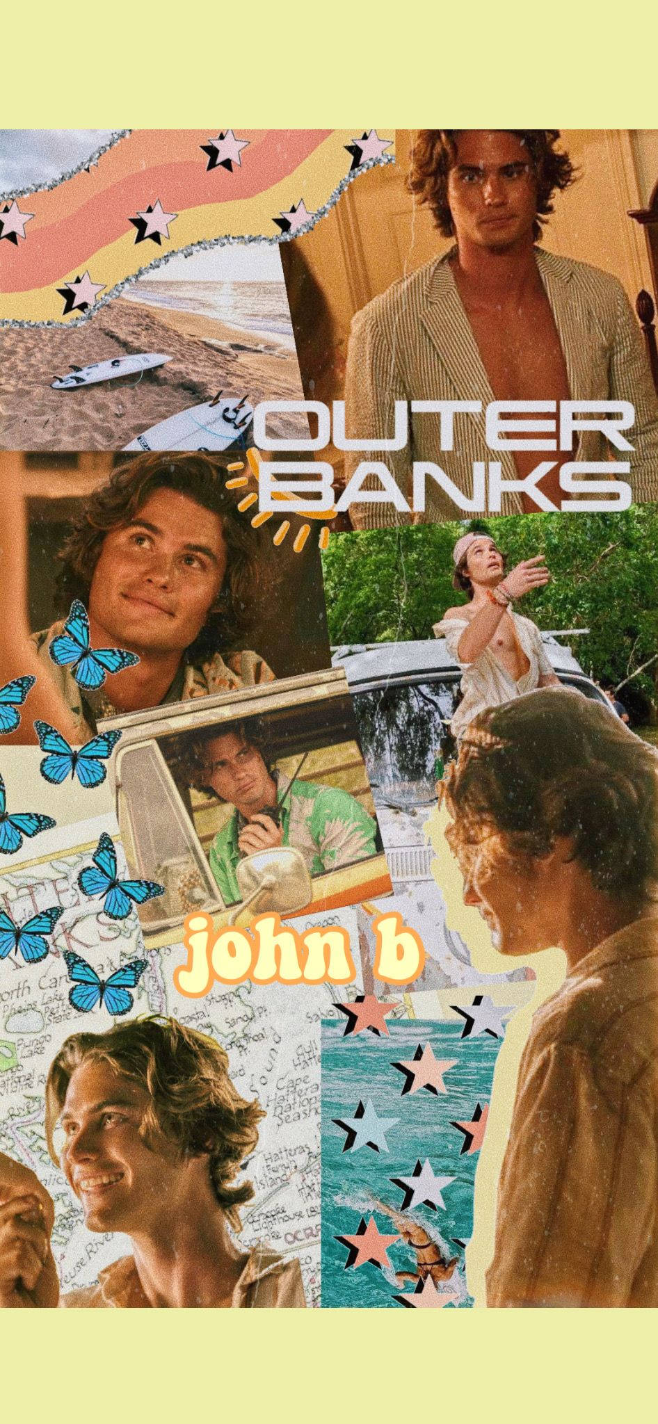 แฟนอาร์ต John B Outer Banks วอลเปเปอร์