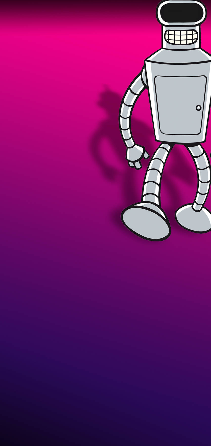 "Join the Bender Revolution with the Samsung Galaxy S10 Plus!" วอลเปเปอร์