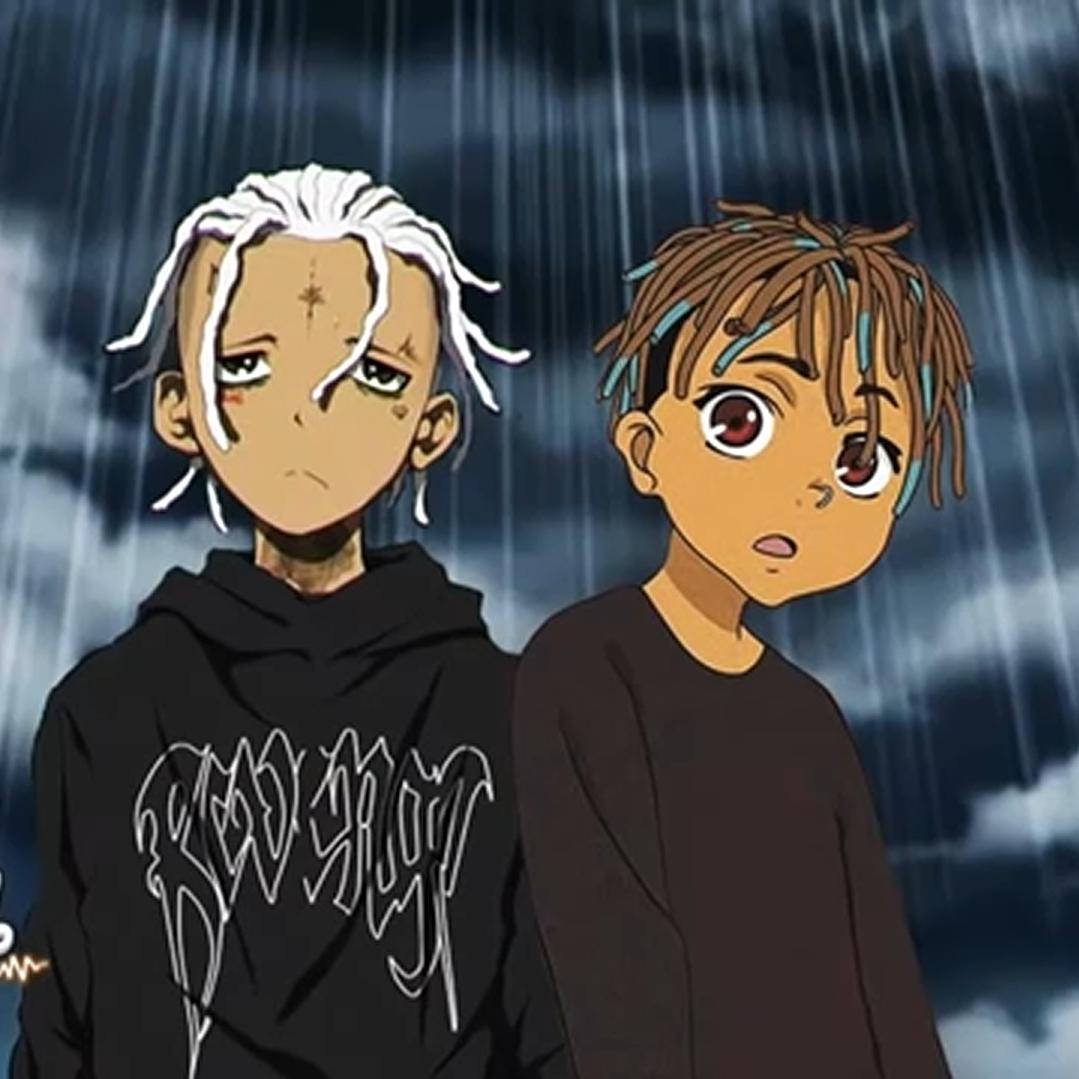 Juice Wrld และ XXXTentacion อนิเมชั่น วอลเปเปอร์