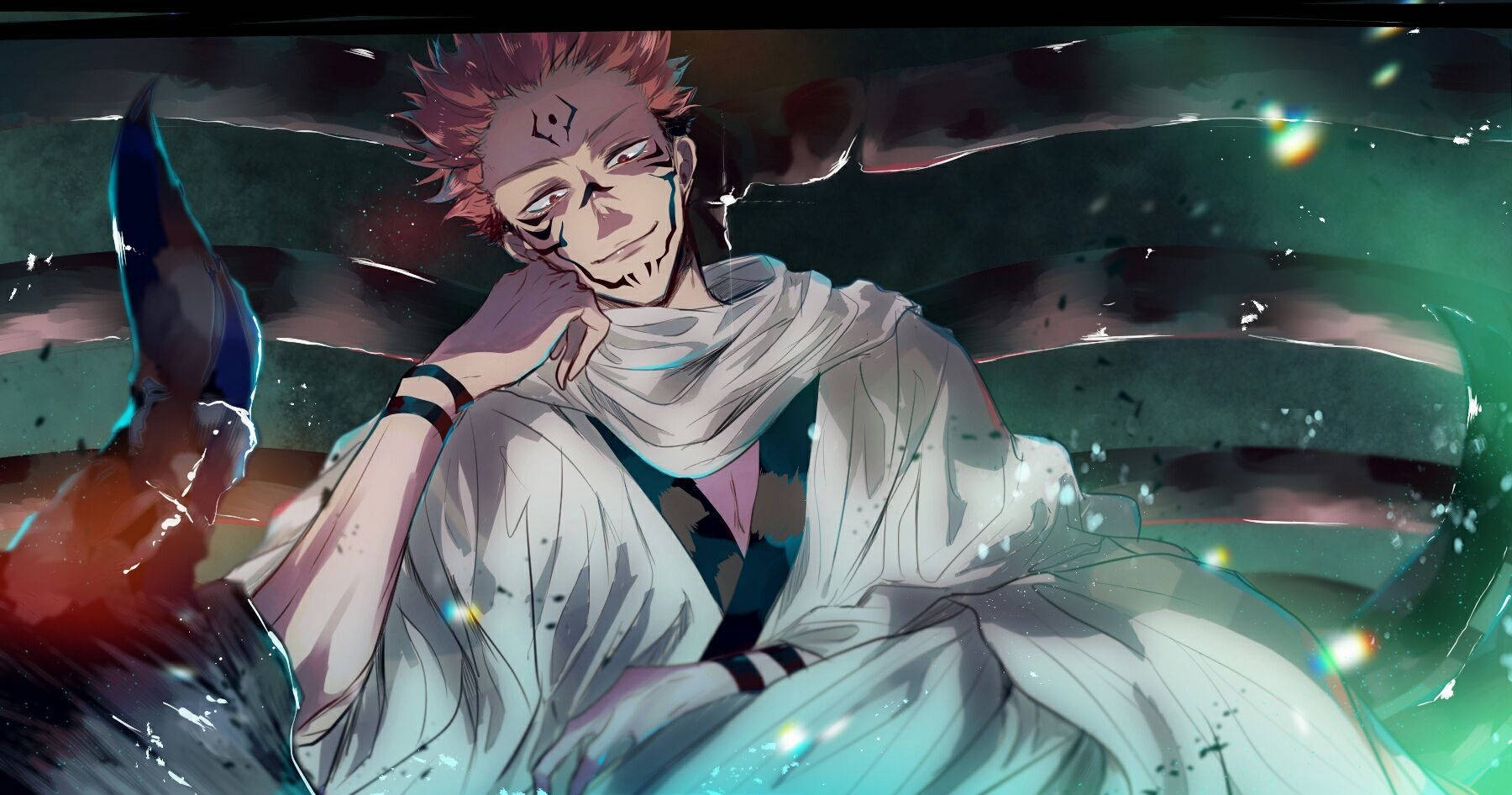 คำสาปปีศาจสุดแกร่งสุขุนะ Jujutsu Kaisen สำหรับเดสก์ท็อป วอลเปเปอร์