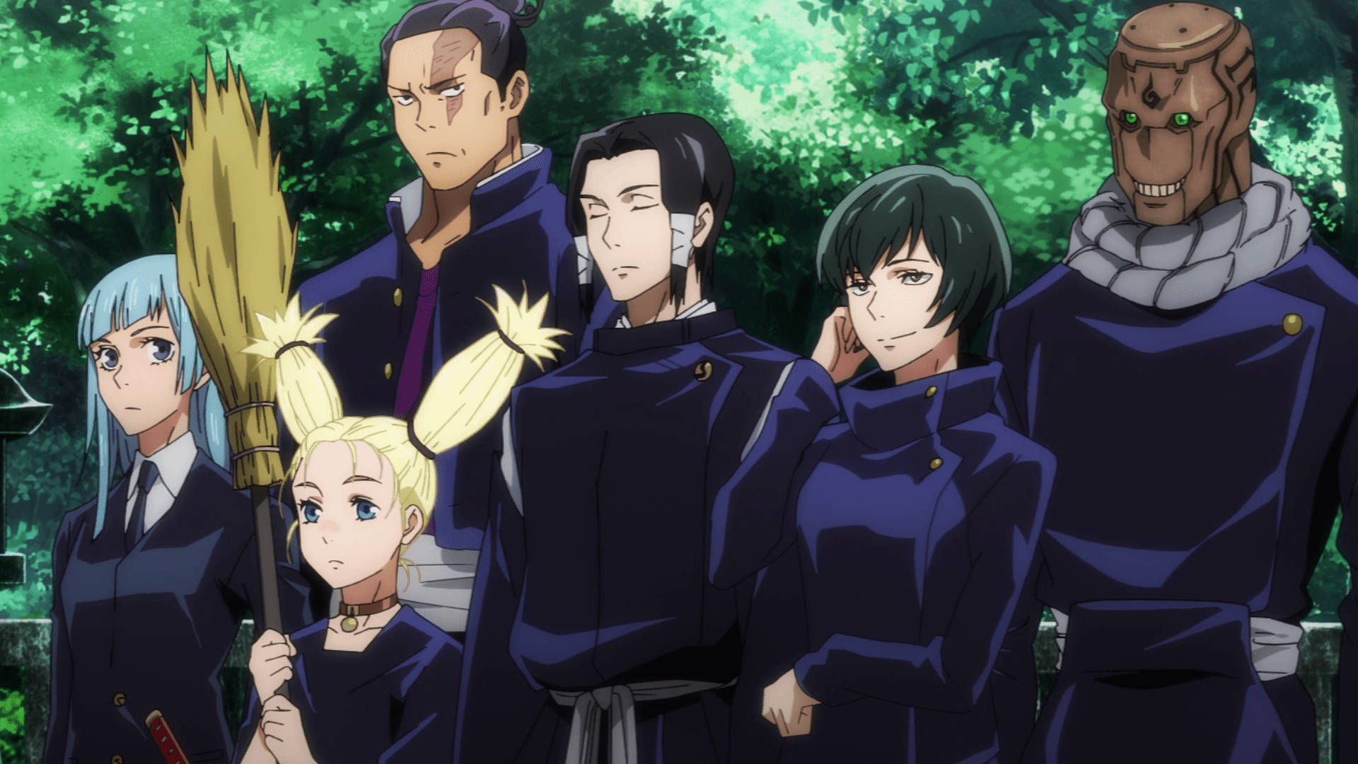โรงเรียนมัธยมจูจุตสึเกียวโตใน Jujutsu Kaisen วอลเปเปอร์