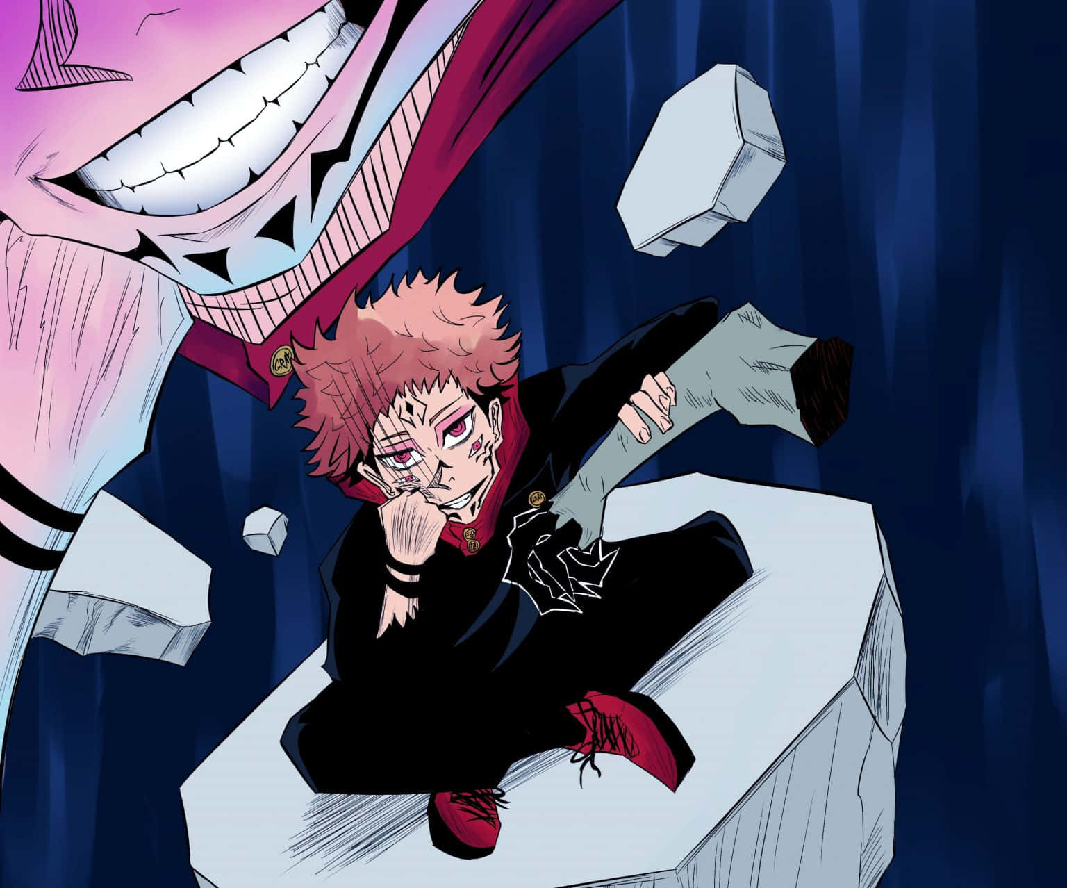 พื้นหลัง Jujutsu Kaisen วอลเปเปอร์