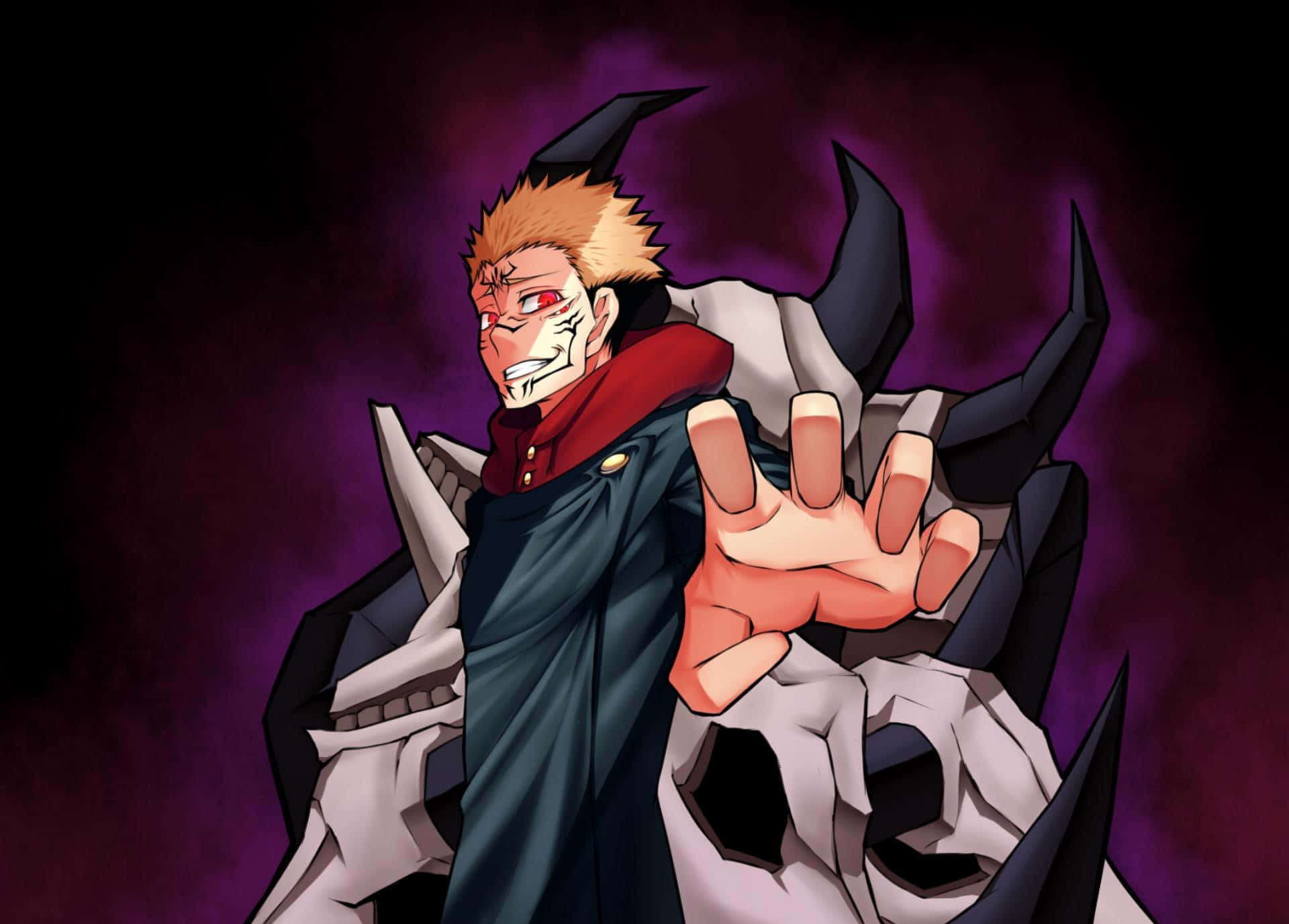 พื้นหลัง Jujutsu Kaisen วอลเปเปอร์