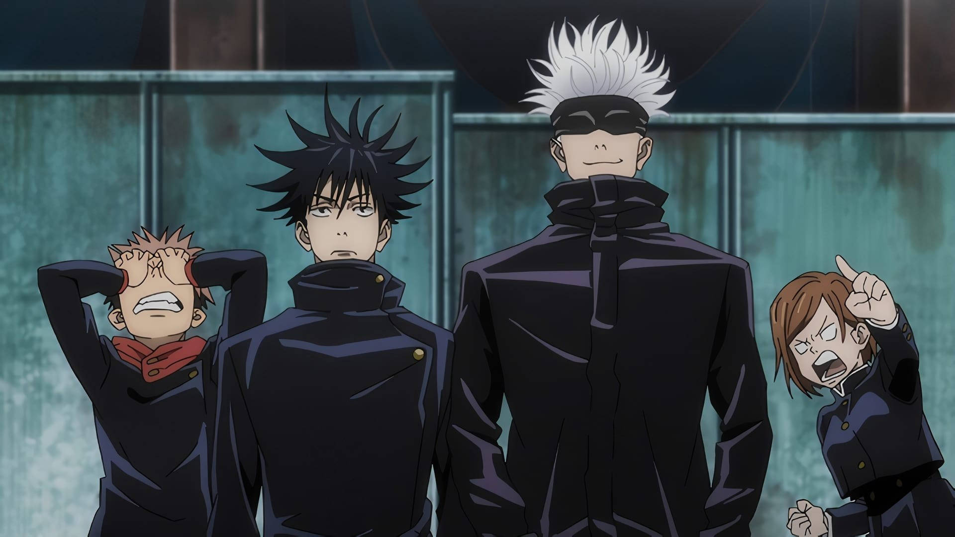 มากิกับแพนด้า - ปีหนึ่งสุดน่ารักของ Jujutsu Kaisen วอลเปเปอร์