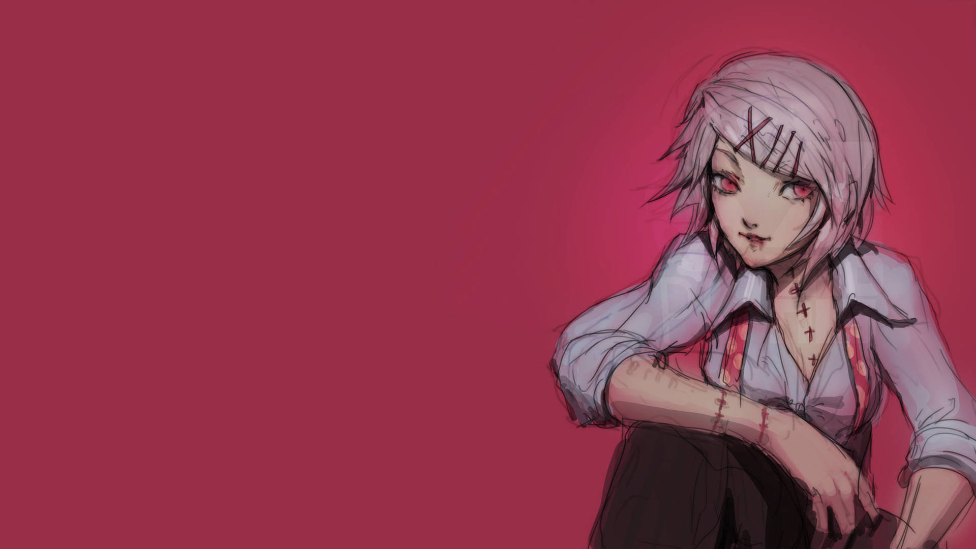 Juuzou จาก Tokyo Ghoul ในแบบ 4K วอลเปเปอร์