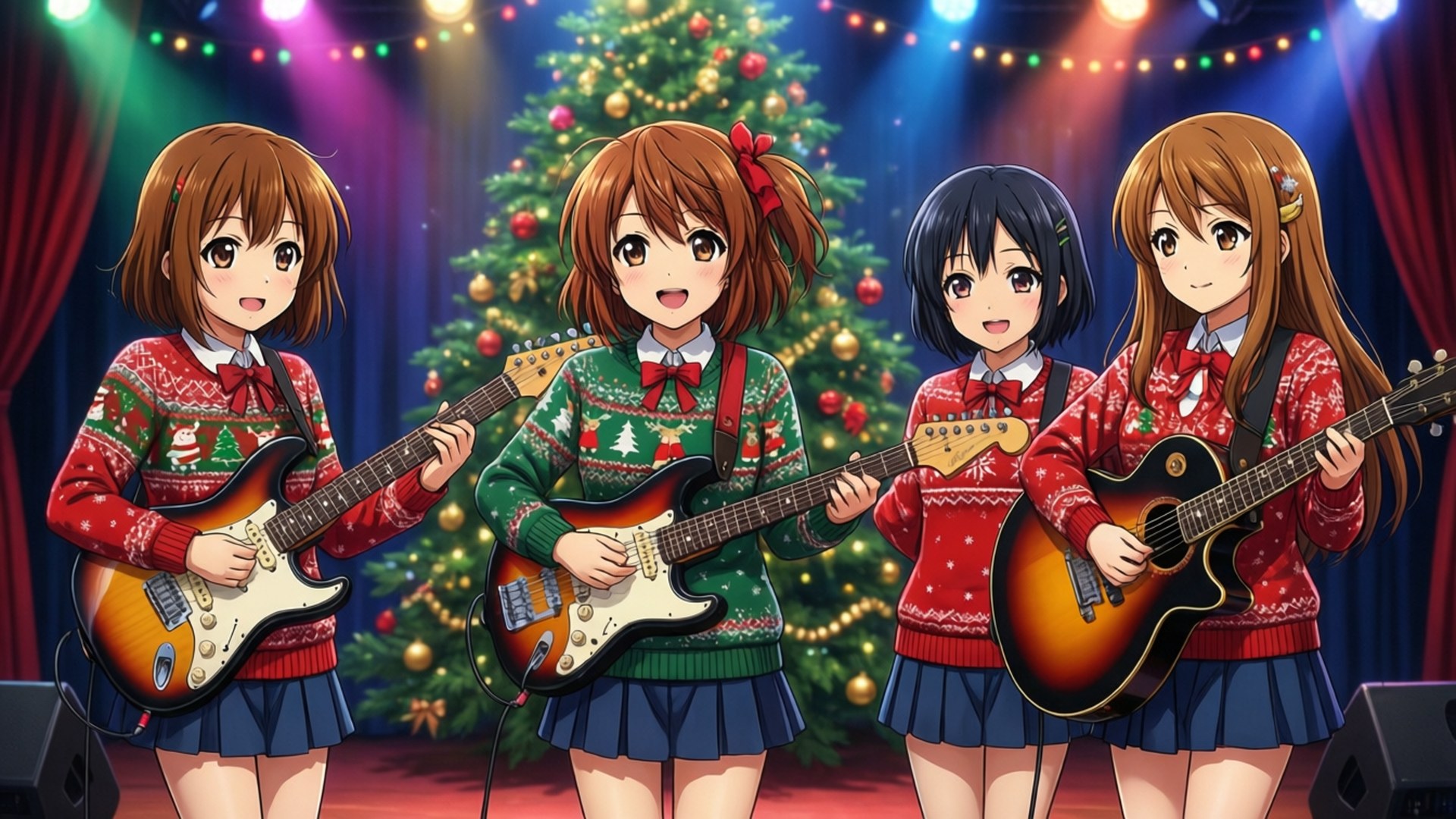 คอนเสิร์ตคริสต์มาส K-On! วอลเปเปอร์