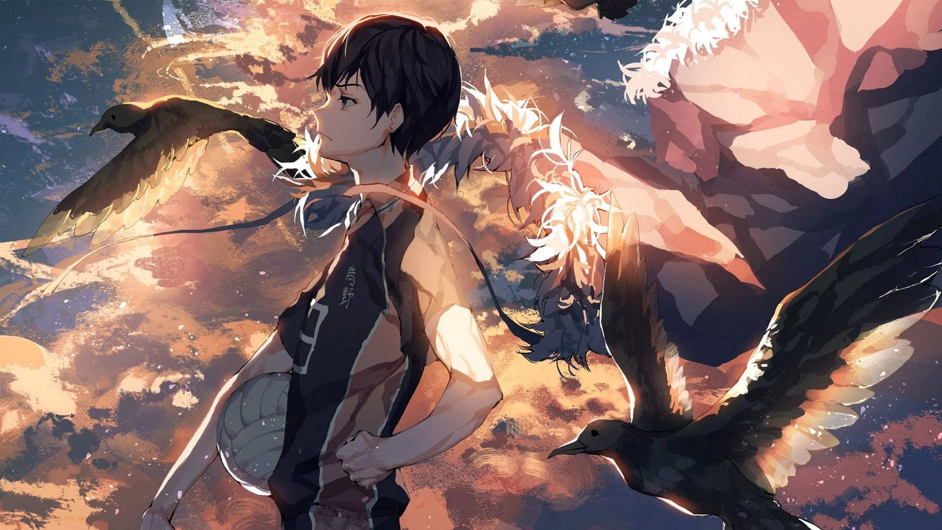 วอลเปเปอร์เดสก์ท็อป Kageyama Haikyuu วอลเปเปอร์