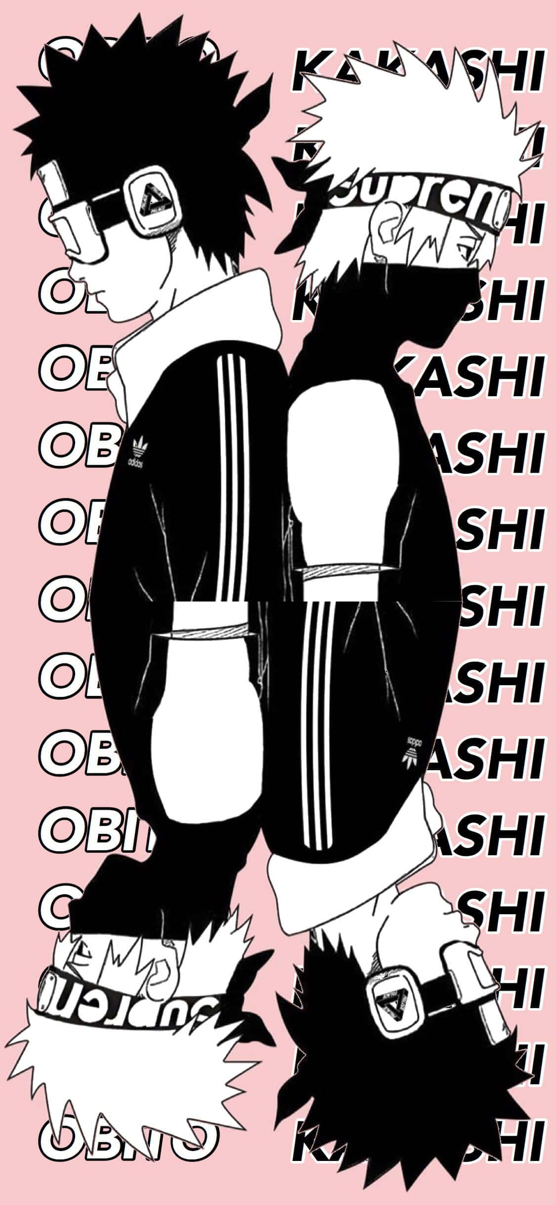 Kakashi และ Obito สองตัวละครที่ทรงพลังและเป็นที่รักที่สุดในโลกอนิเมะ วอลเปเปอร์