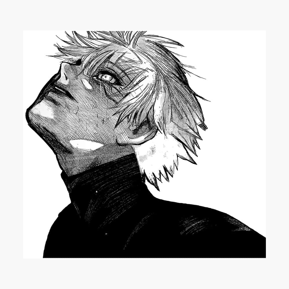 Kaneki เงยมองขึ้นไป วอลเปเปอร์
