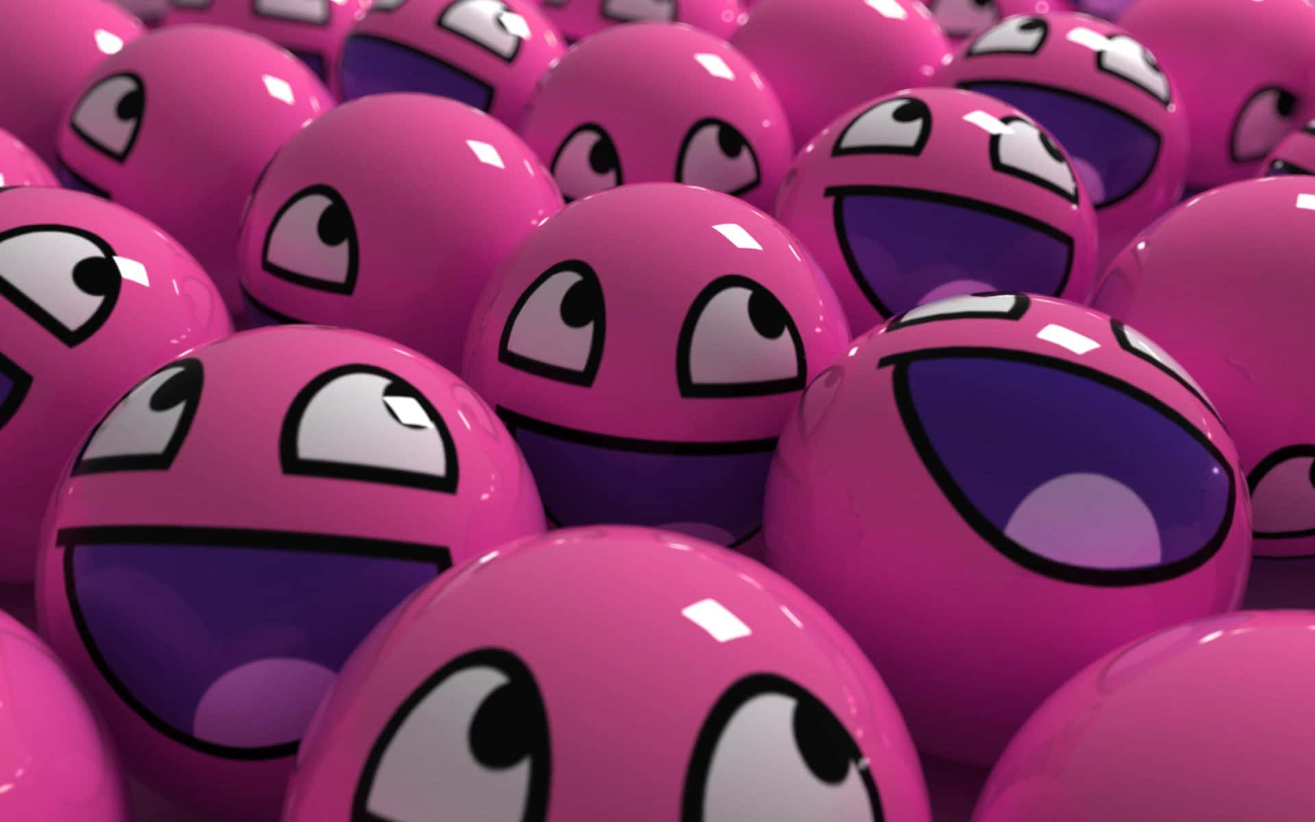 ยิ้มได้กับความน่ารักสไตล์ Kawaii Pink วอลเปเปอร์
