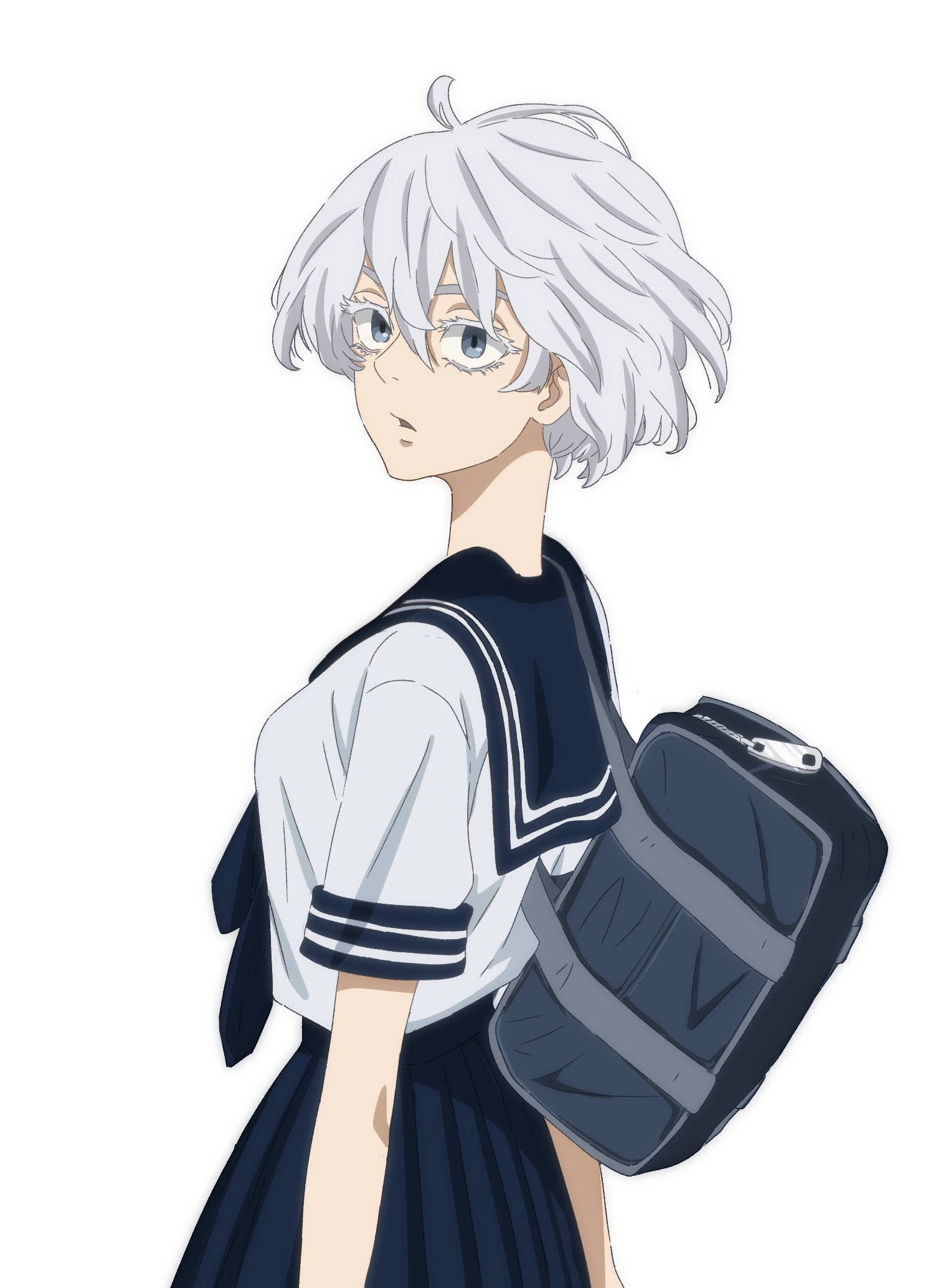 เครื่องแบบนักเรียน Kawaragi Senju วอลเปเปอร์
