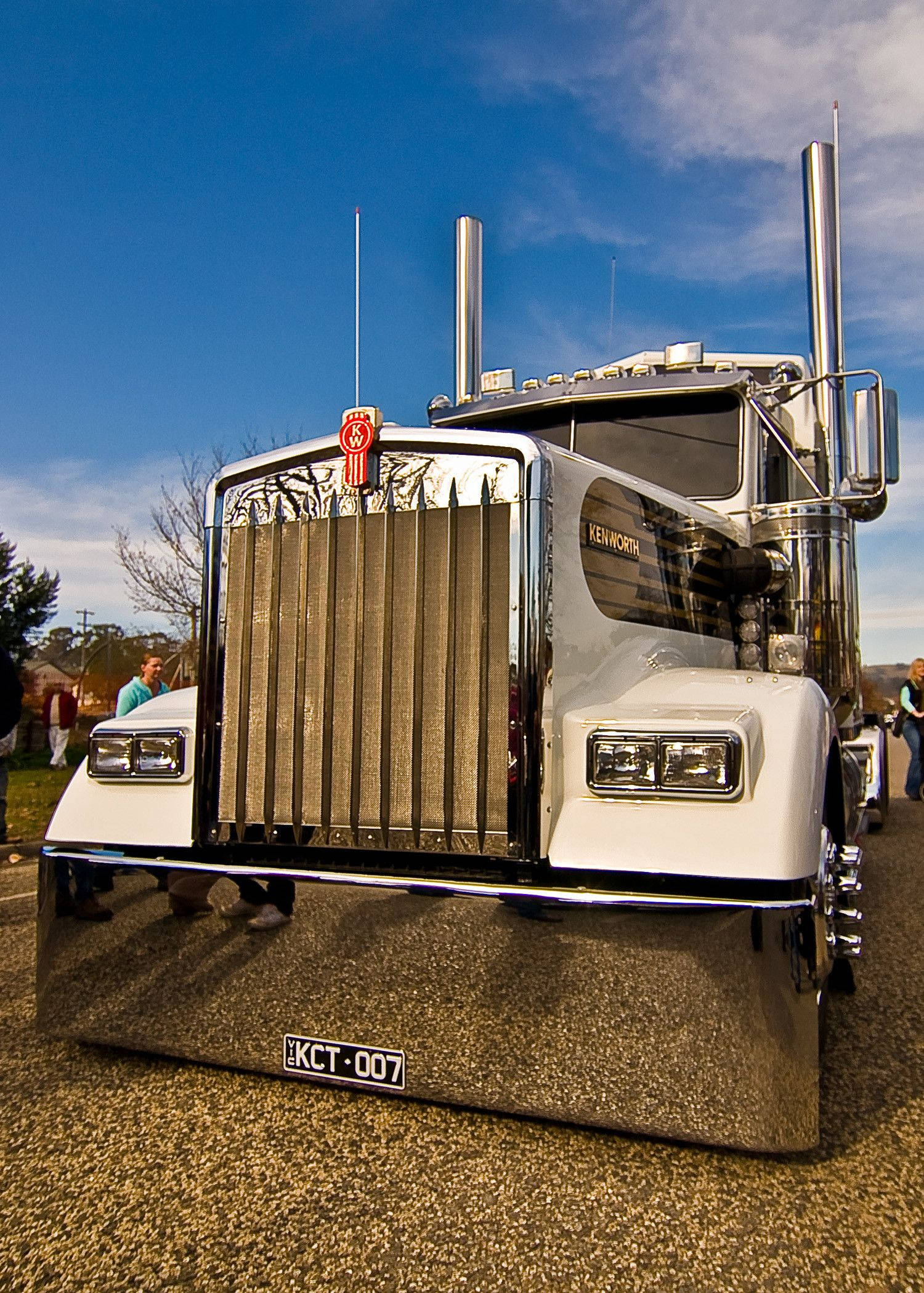โครมกันชน Kenworth วอลเปเปอร์