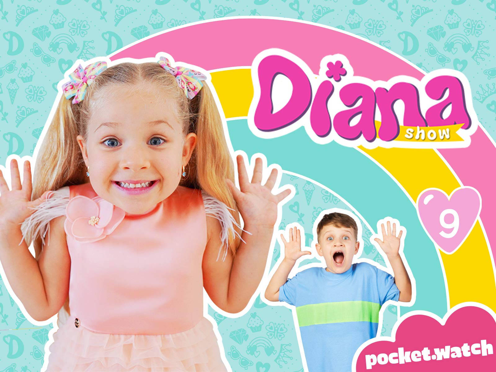 Kids Diana Show ยกมือขึ้น วอลเปเปอร์