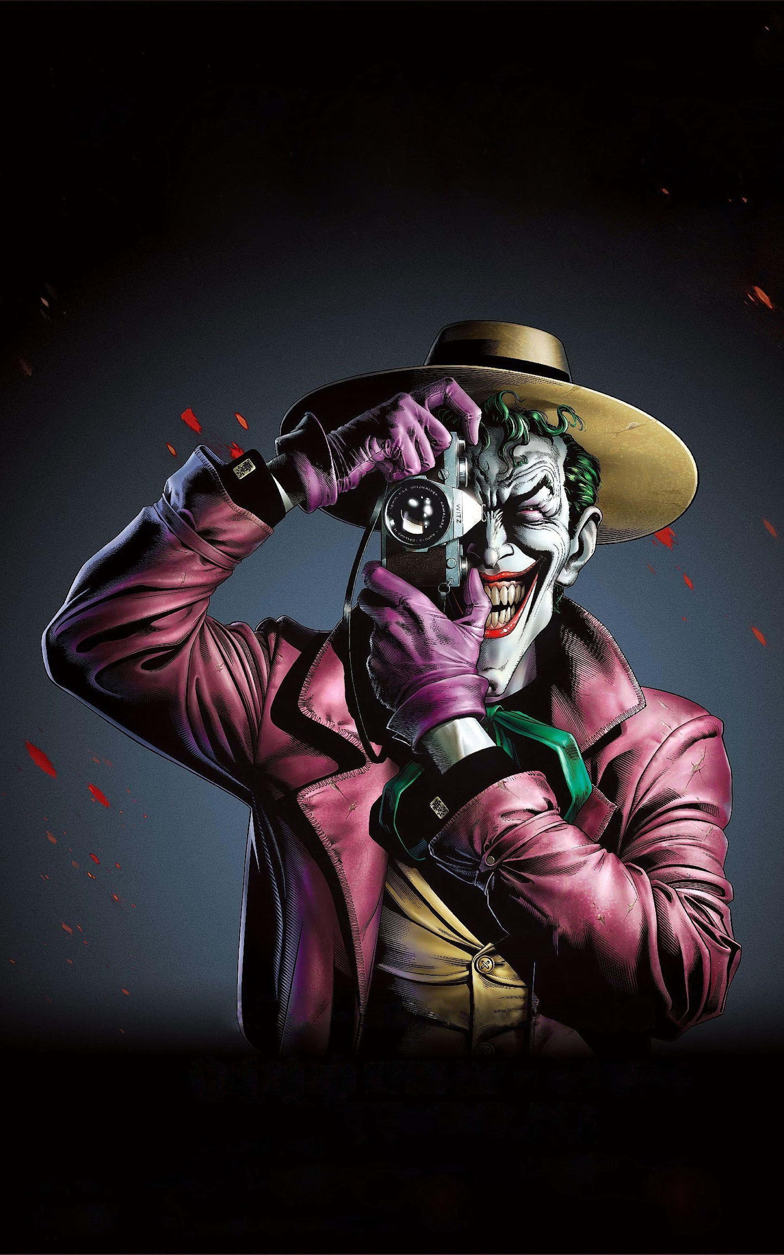 Killing Joke Joker 4K มือถือ วอลเปเปอร์
