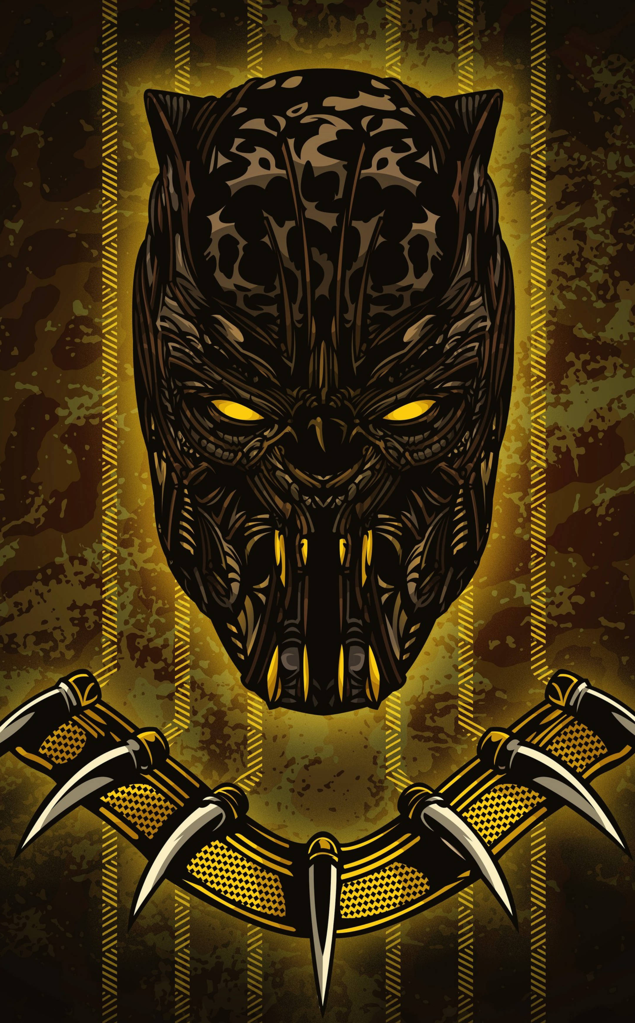 Killmonger เสือจากัวร์ทองคำน่าขนลุก วอลเปเปอร์