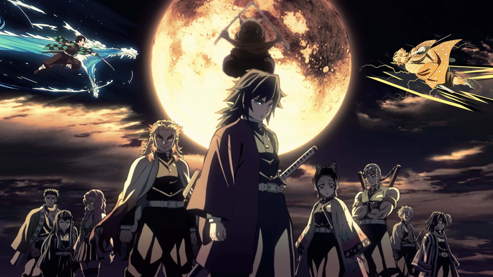 Kimetsu No Yaiba Demon Slayer อนิเมะ ฮาชิระ วอลเปเปอร์