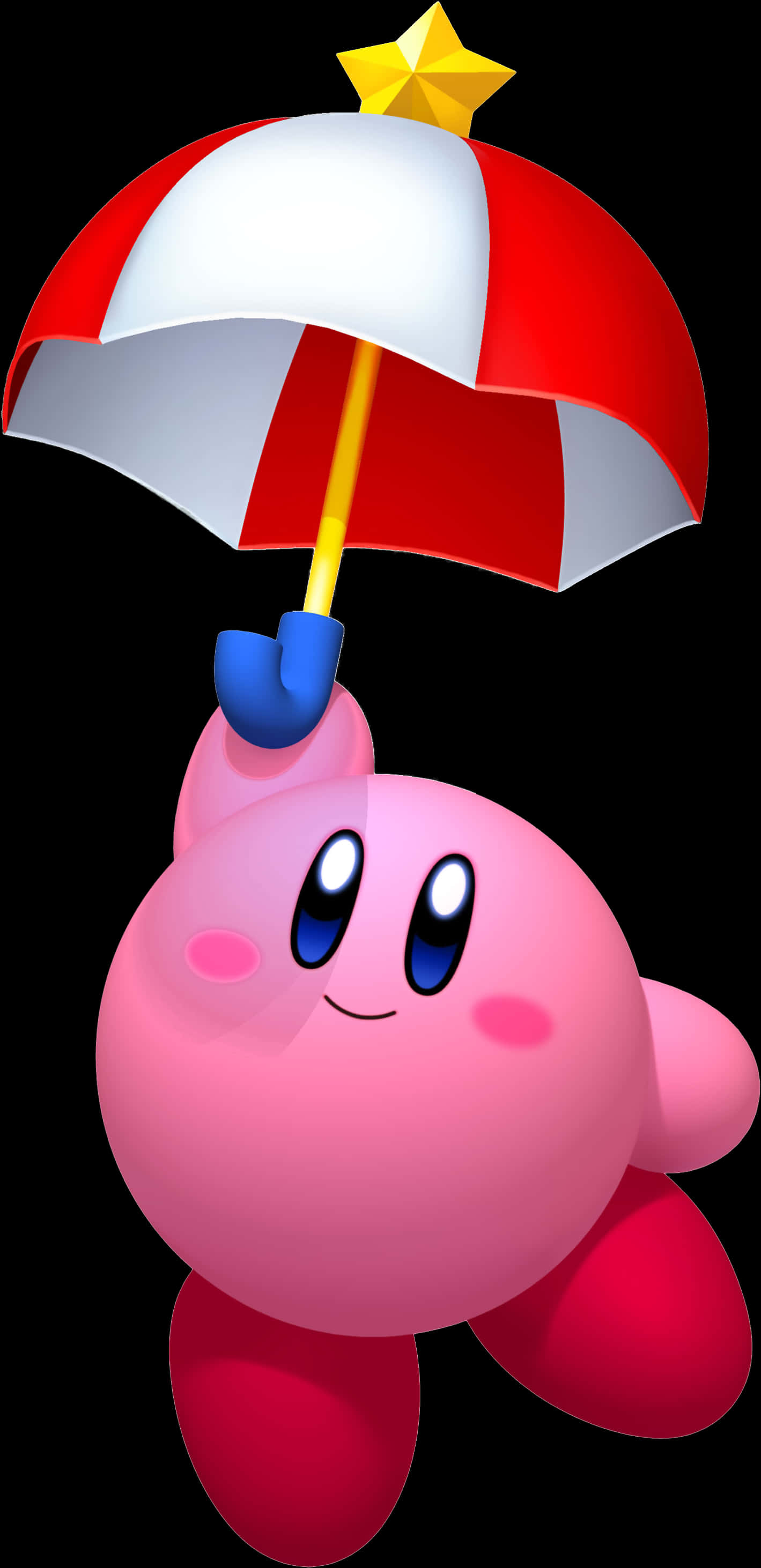 Kirby กับร่ม.PNG วอลเปเปอร์