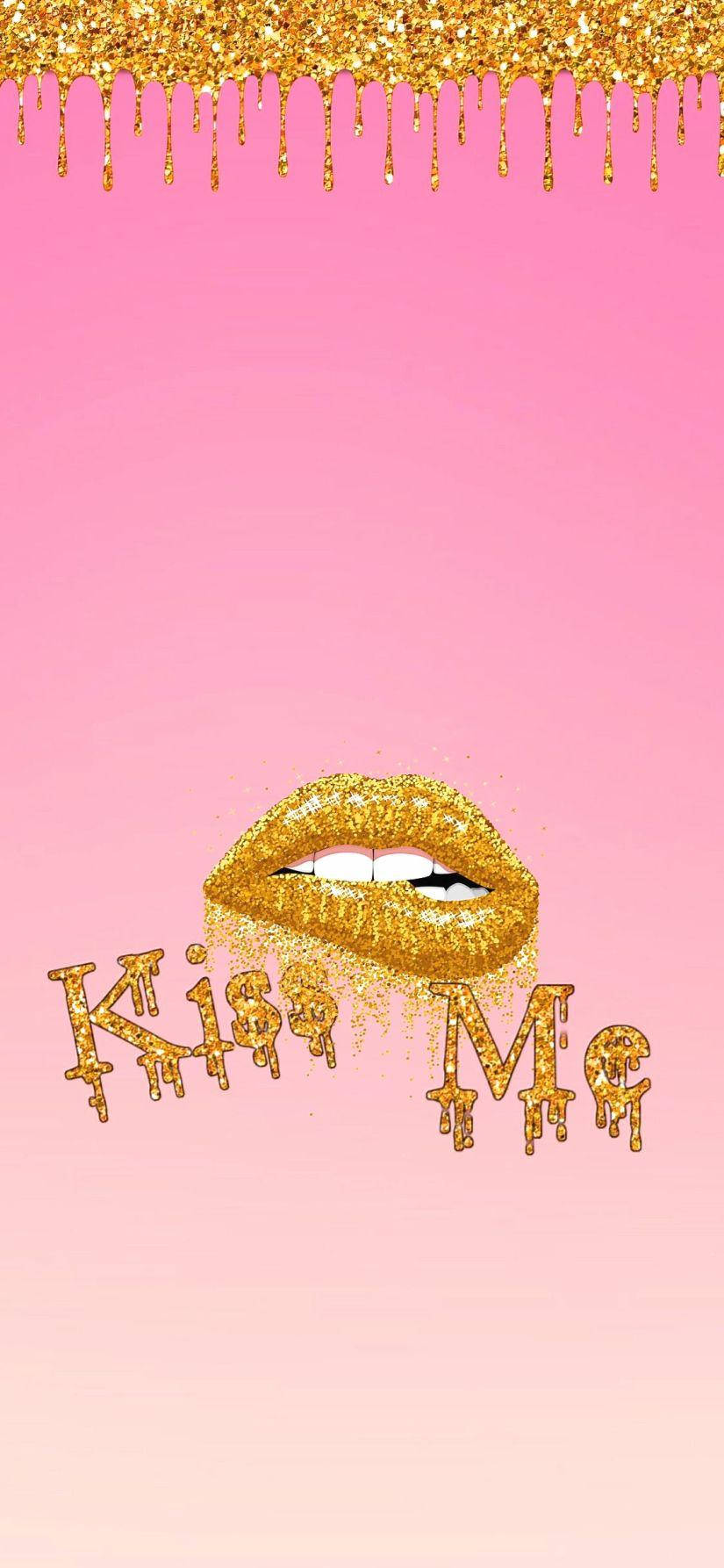 Kiss Me สมาร์ทโฟนสุดน่ารักสไตล์เกิร์ลลี่ วอลเปเปอร์
