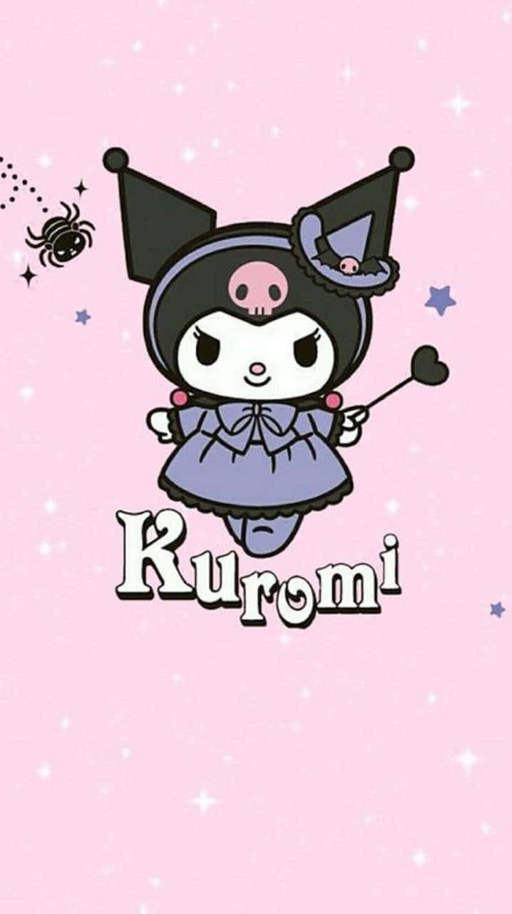 Kuromi แม่มดสีม่วง iPhone วอลเปเปอร์