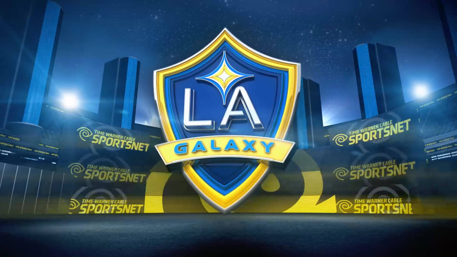 LA Galaxy ดิจิตอลอาร์ต 3D วอลเปเปอร์