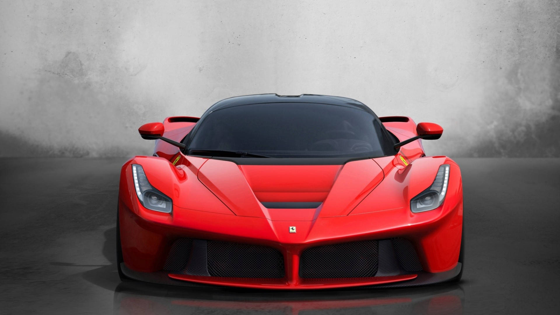 LaFerrari สีแดงทรงพลัง วอลเปเปอร์