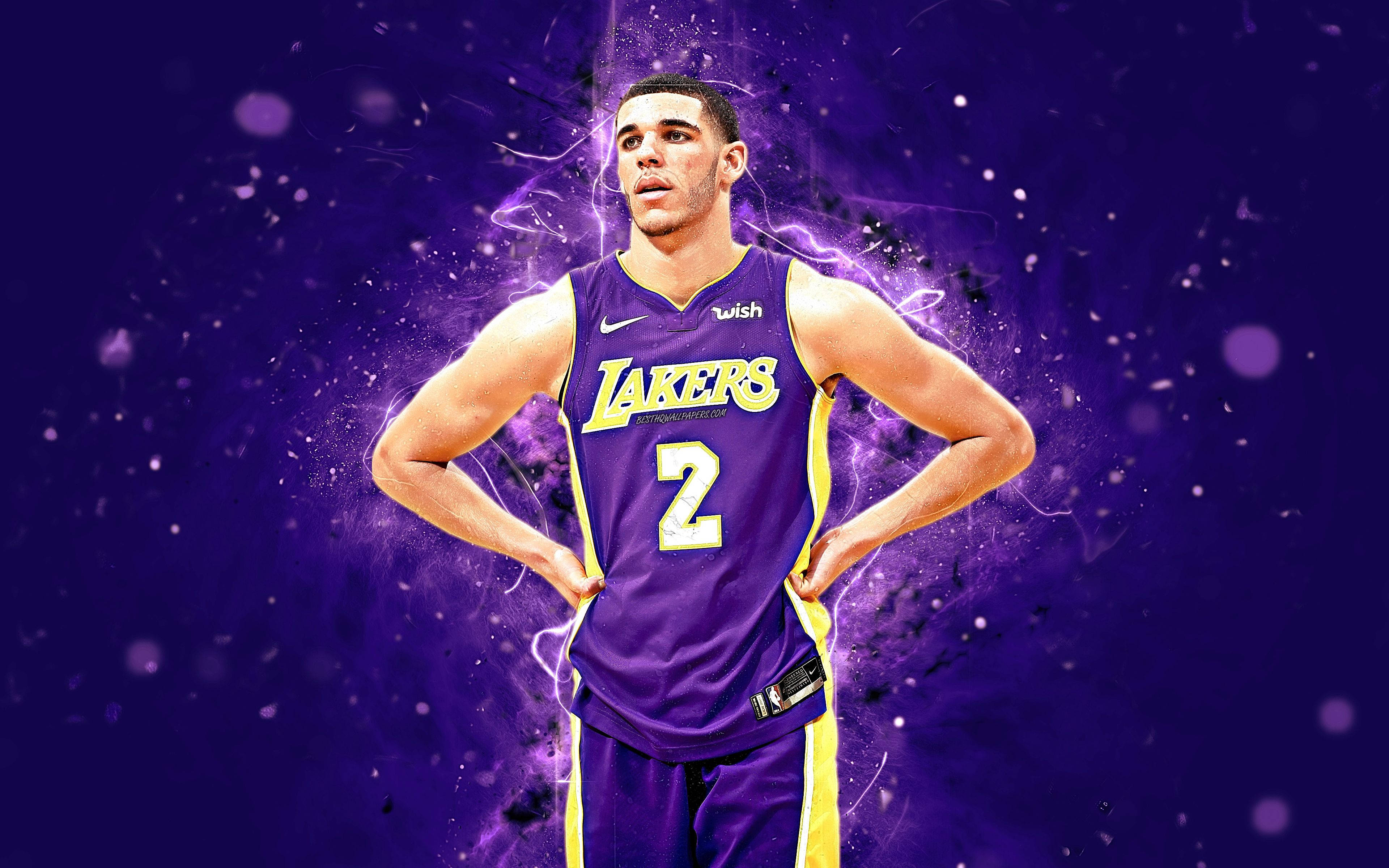 อดีตผู้เล่น Lakers โลนโซ บอลล์ วอลเปเปอร์