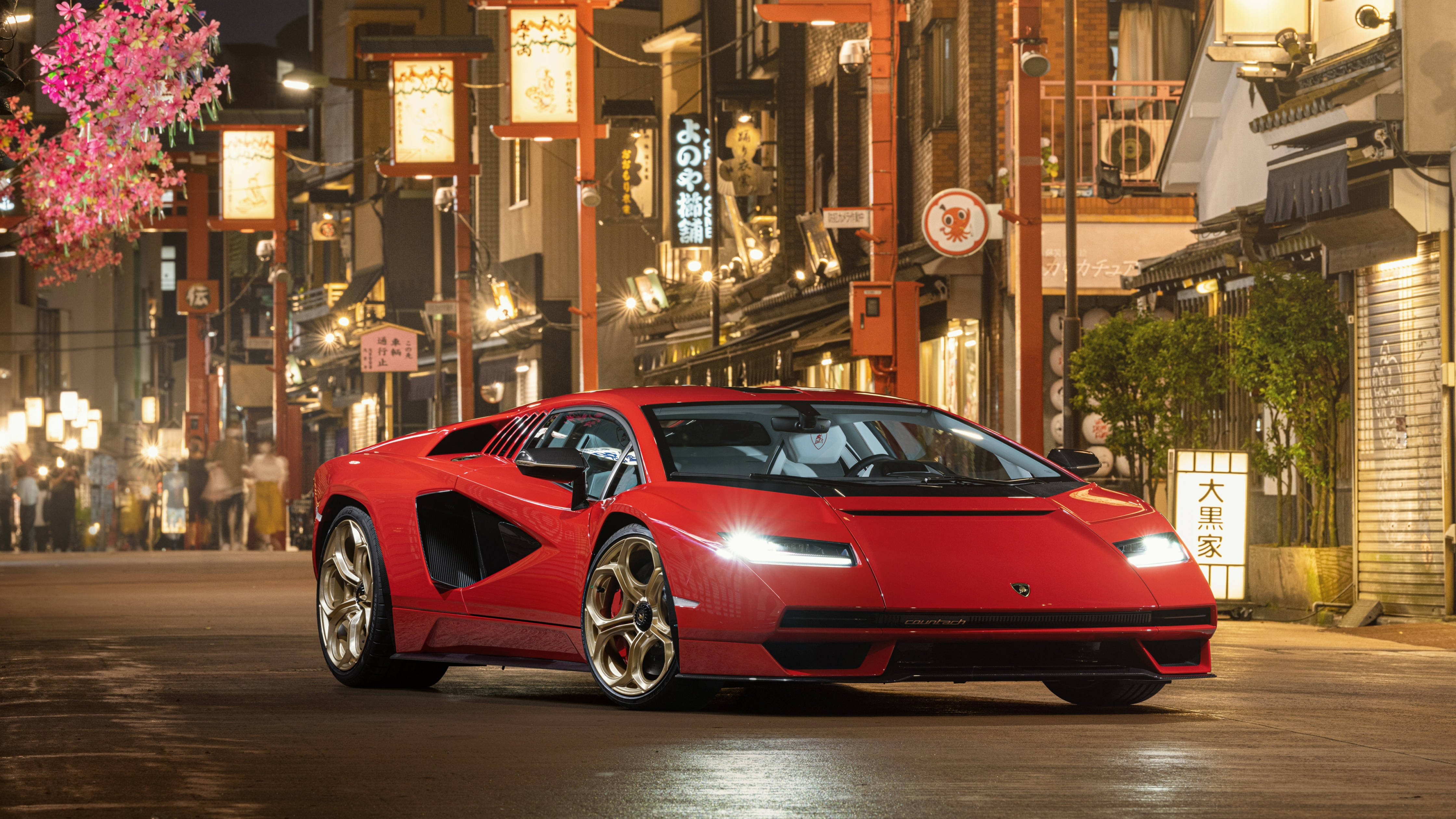 Lamborghini Countach 4K แล็ปท็อป รถ วอลเปเปอร์