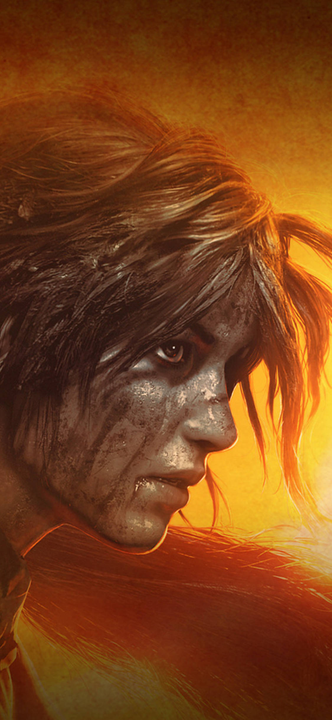 สัมผัสการผจญภัยได้ทุกเวลากับ Lara Croft iPhone วอลเปเปอร์
