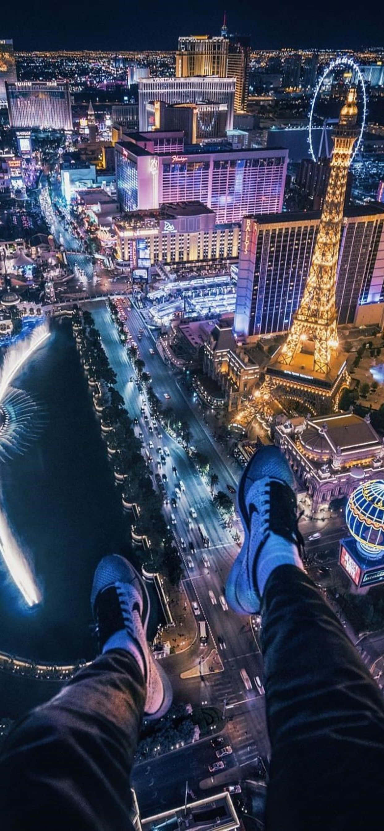 เพิ่มความมีชีวิตชีวาให้ชีวิตของคุณด้วย Las Vegas Phone วอลเปเปอร์