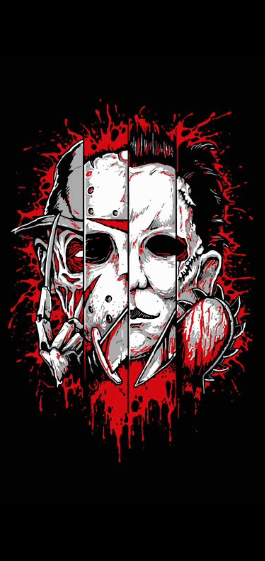Leatherface Michael Jason Freddy วอลเปเปอร์