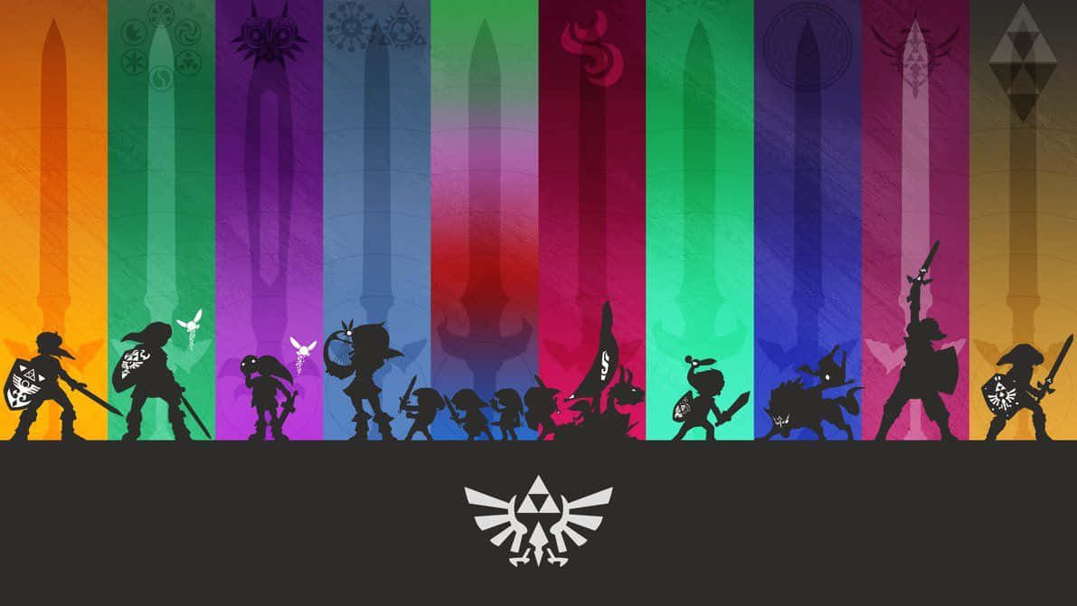 ออกผจญภัยกู้ไฮรูลในตำนานมหากาพย์ Legend Of Zelda วอลเปเปอร์