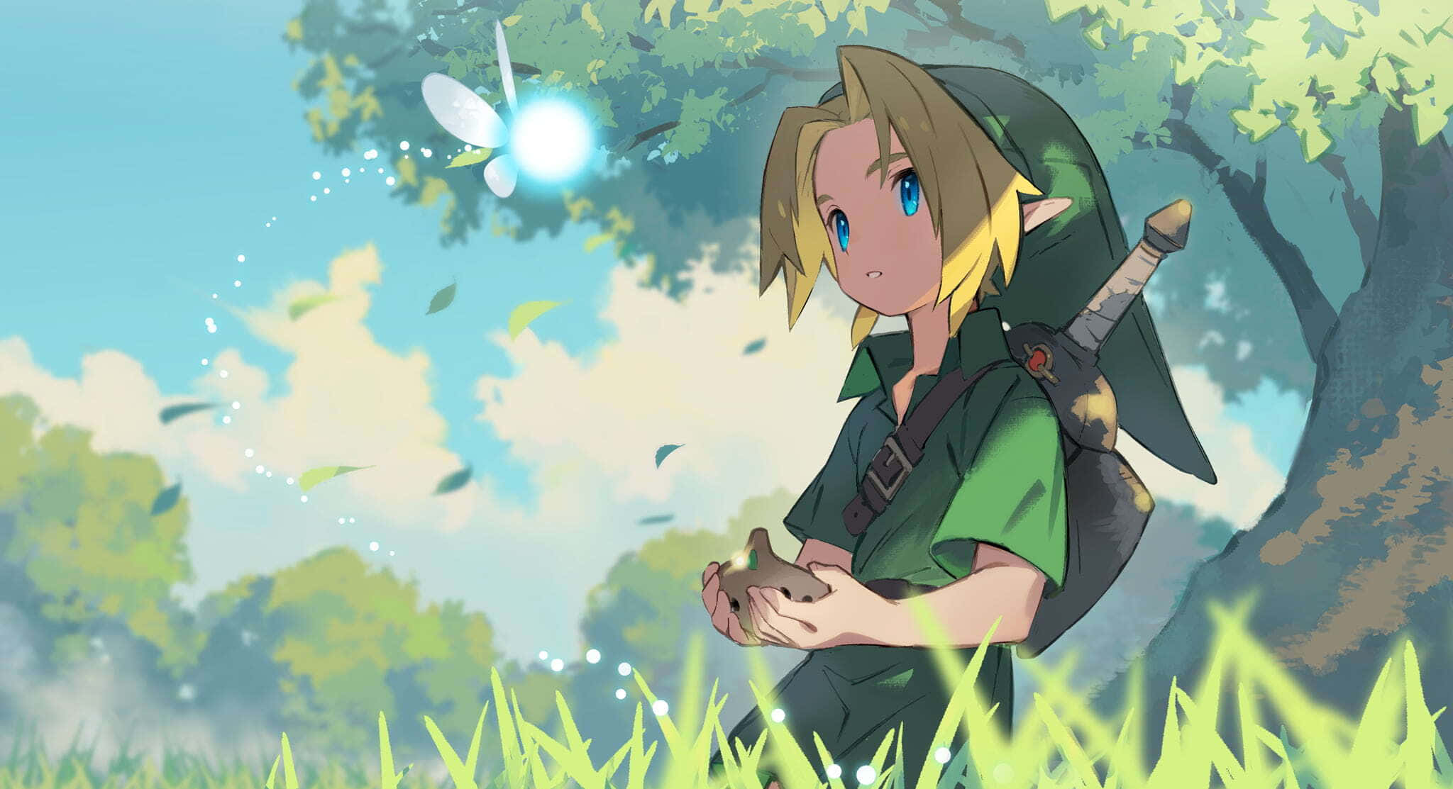 สำรวจโลกของ Legend Of Zelda วอลเปเปอร์