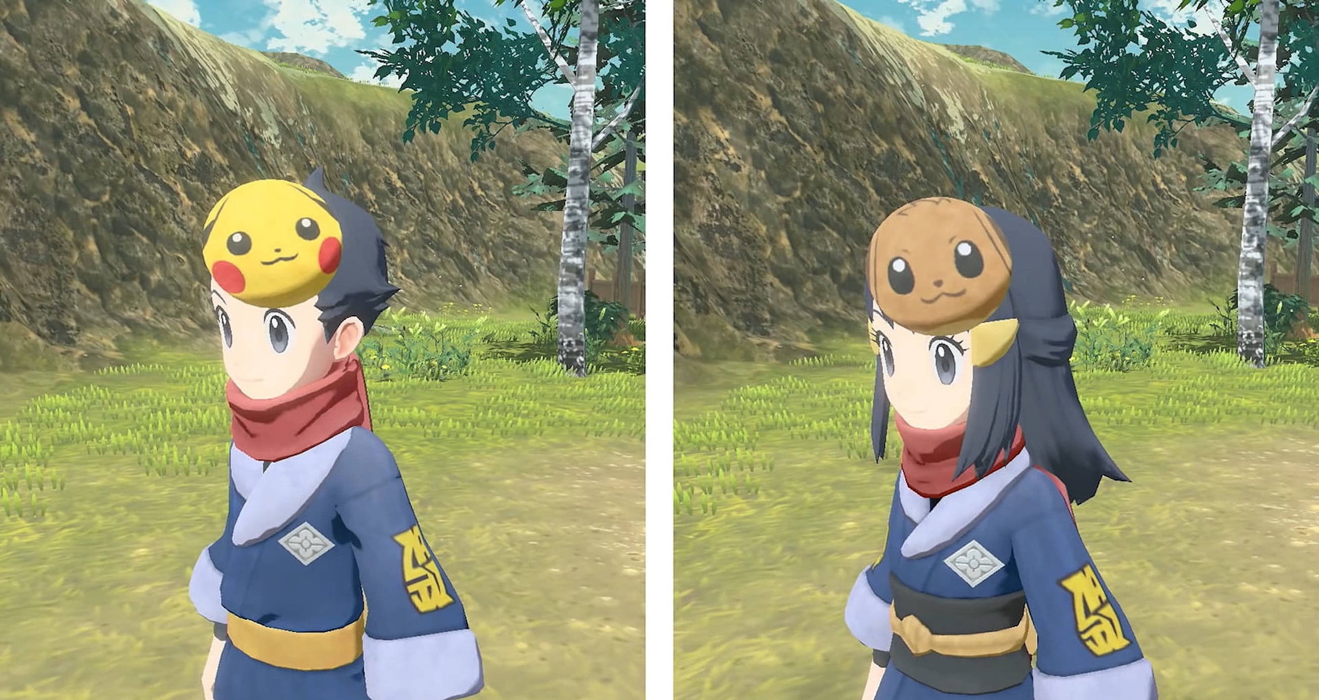 โปเกมอน Legends Arceus คอลลาจ วอลเปเปอร์